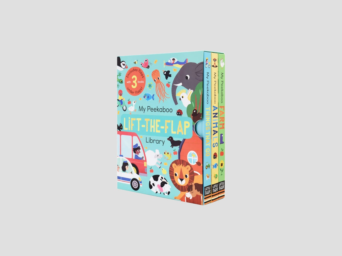 My Peekaboo Lift The Flap Library Collection by Little Tiger Press Group; 9781838913328
