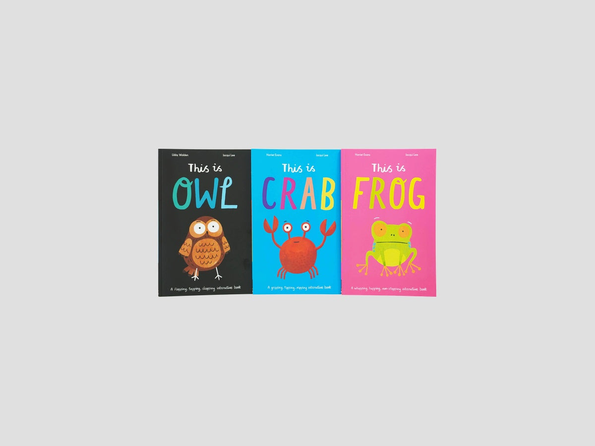 This Is Crab, This Is Frog & This is Owl Collection by Little Tiger Press Group; 9781838913755