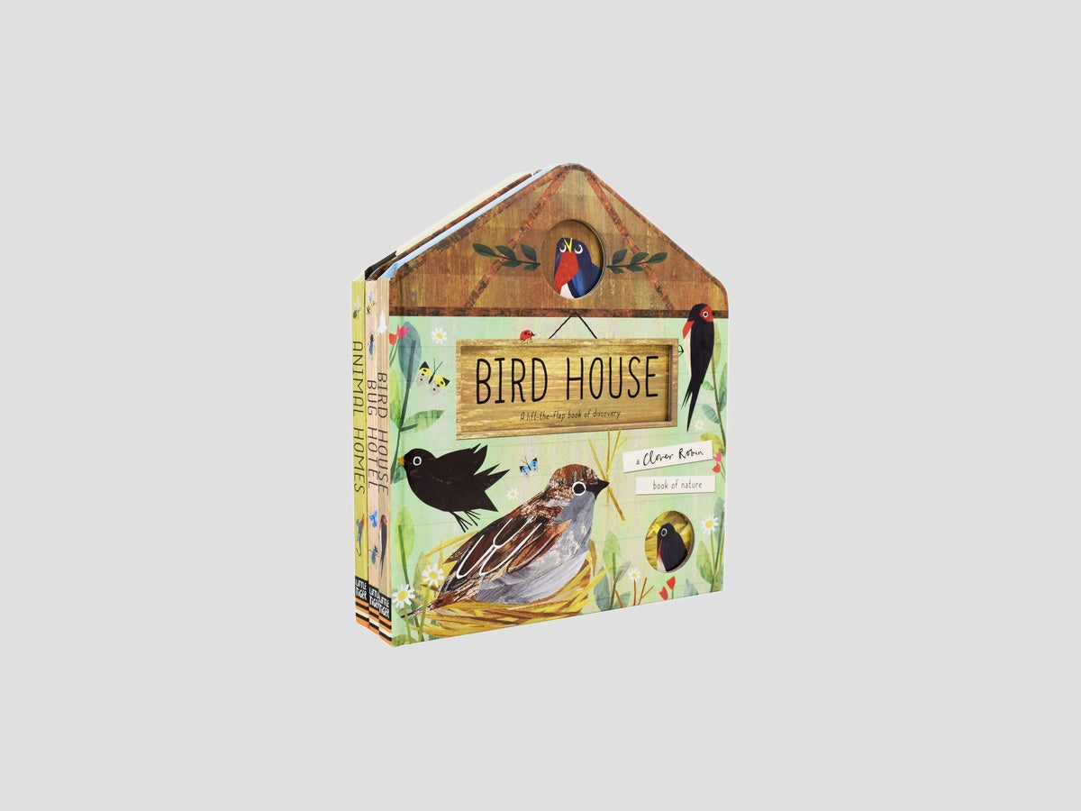 A Clover Robin Book of Nature Series Collection (Bird House, Bug Hotel & Animal Homes) by Little Tiger Press Group; 9781838913762