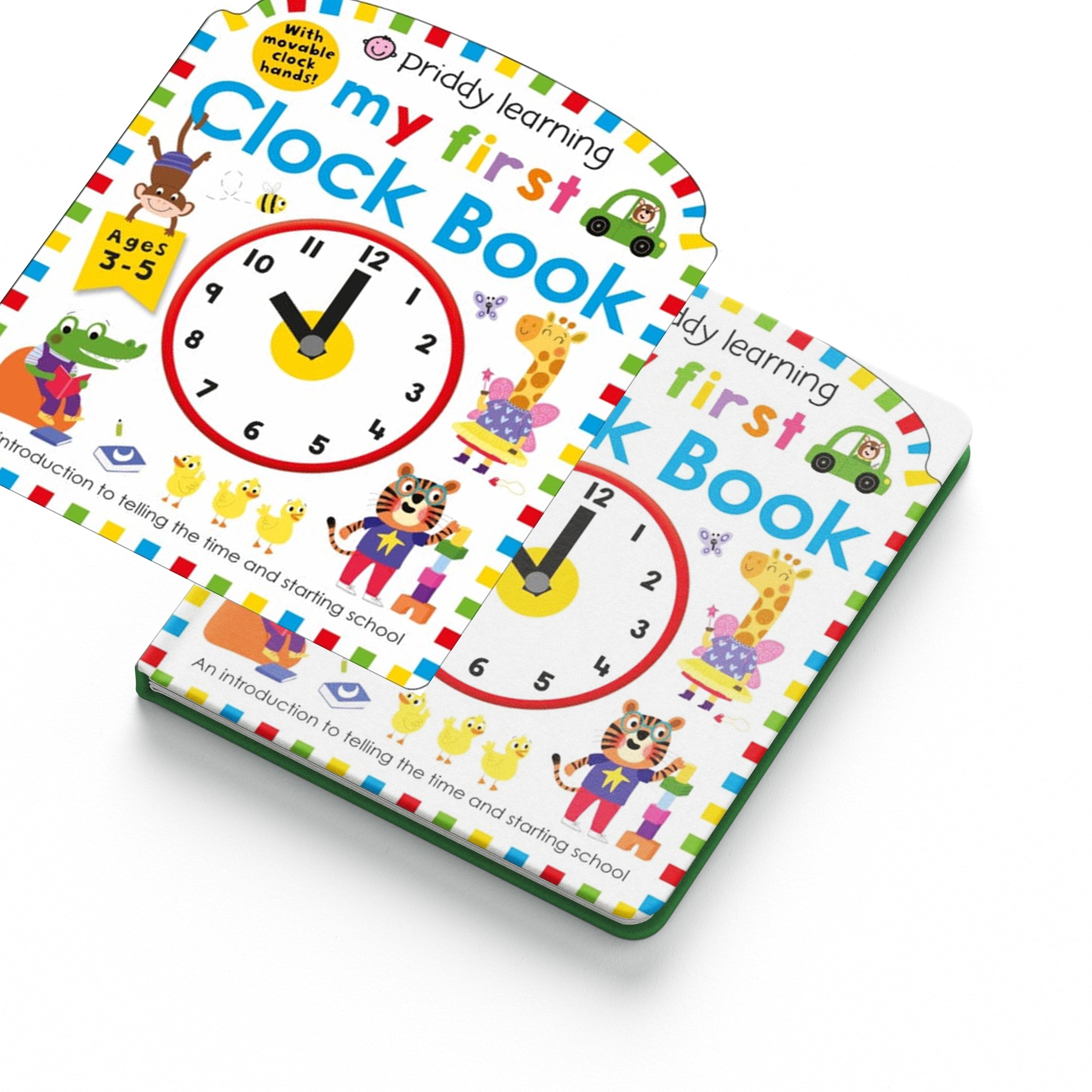 Priddy Learning: My First Clock Book Board book
