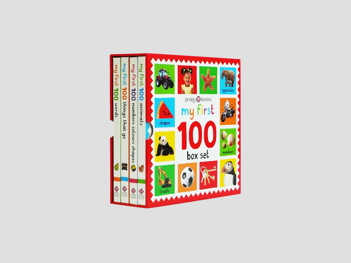 My First 100 Box Set Collection - Ages 2+ by Priddy Books; 9781838993450