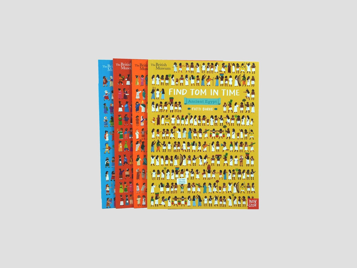 British Museum: Find Tom in Time Series Collection - Ages 6+ by Nosy Crow Ltd; 9781839947582
