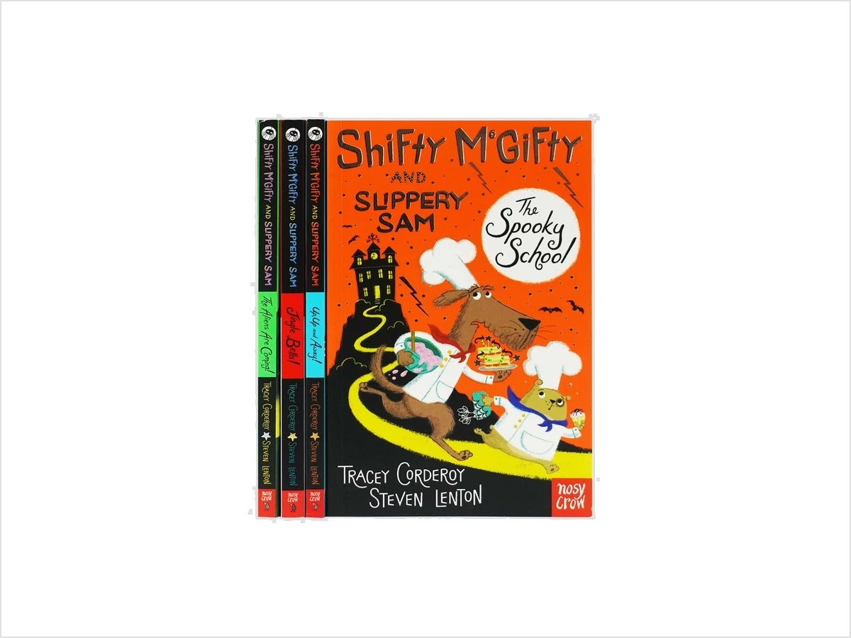 Shifty McGifty and Slippery Sam Series 4 Books Collection