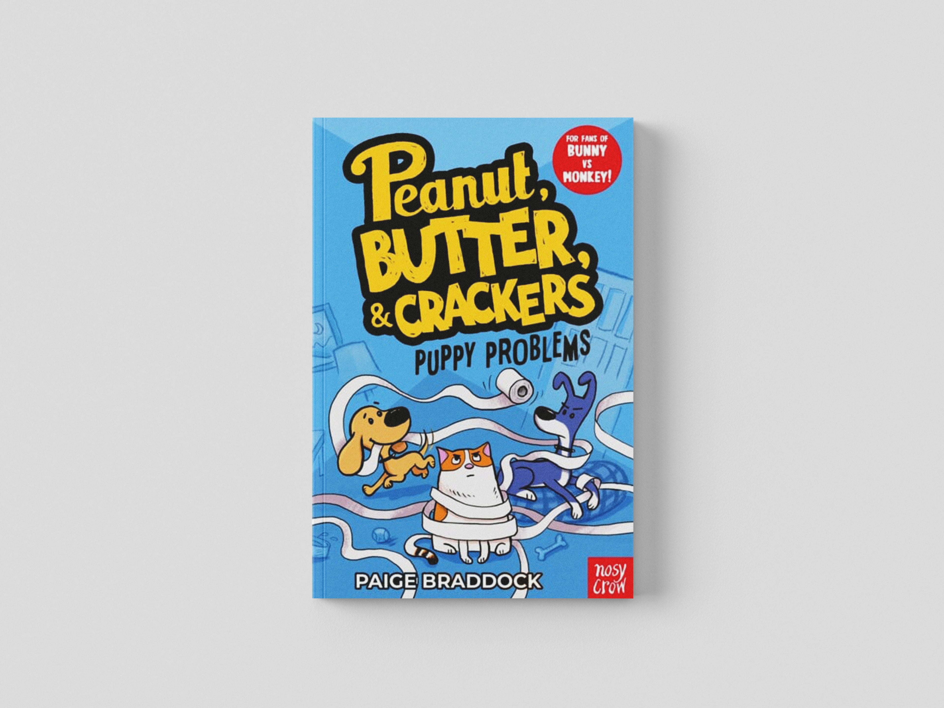 Puppy Problems : A Peanut, Butter & Crackers Story by Paige Braddock; 9781839949661