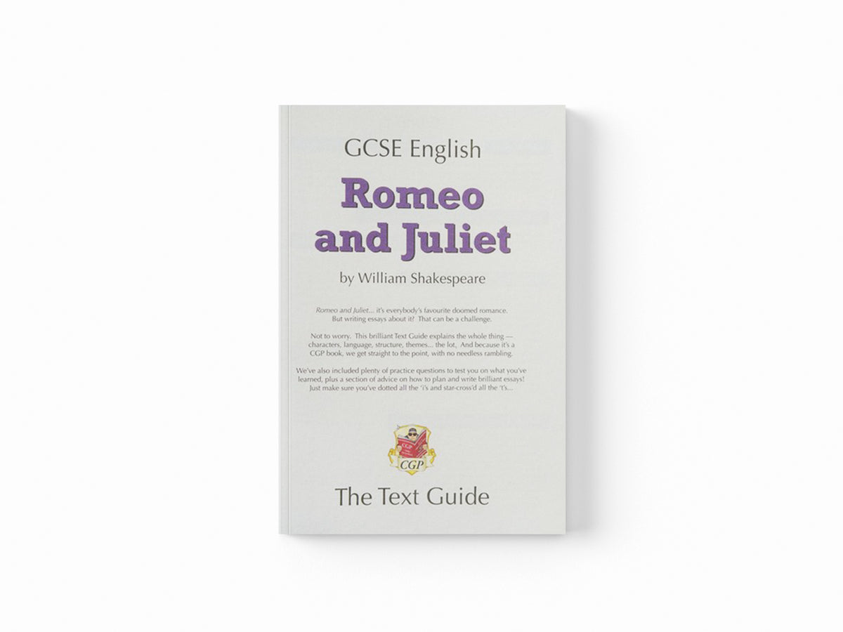 GCSE English Shakespeare Text Guide - Romeo & Juliet includes Online Edition & Quizzes by CGP Books; 9781841461182