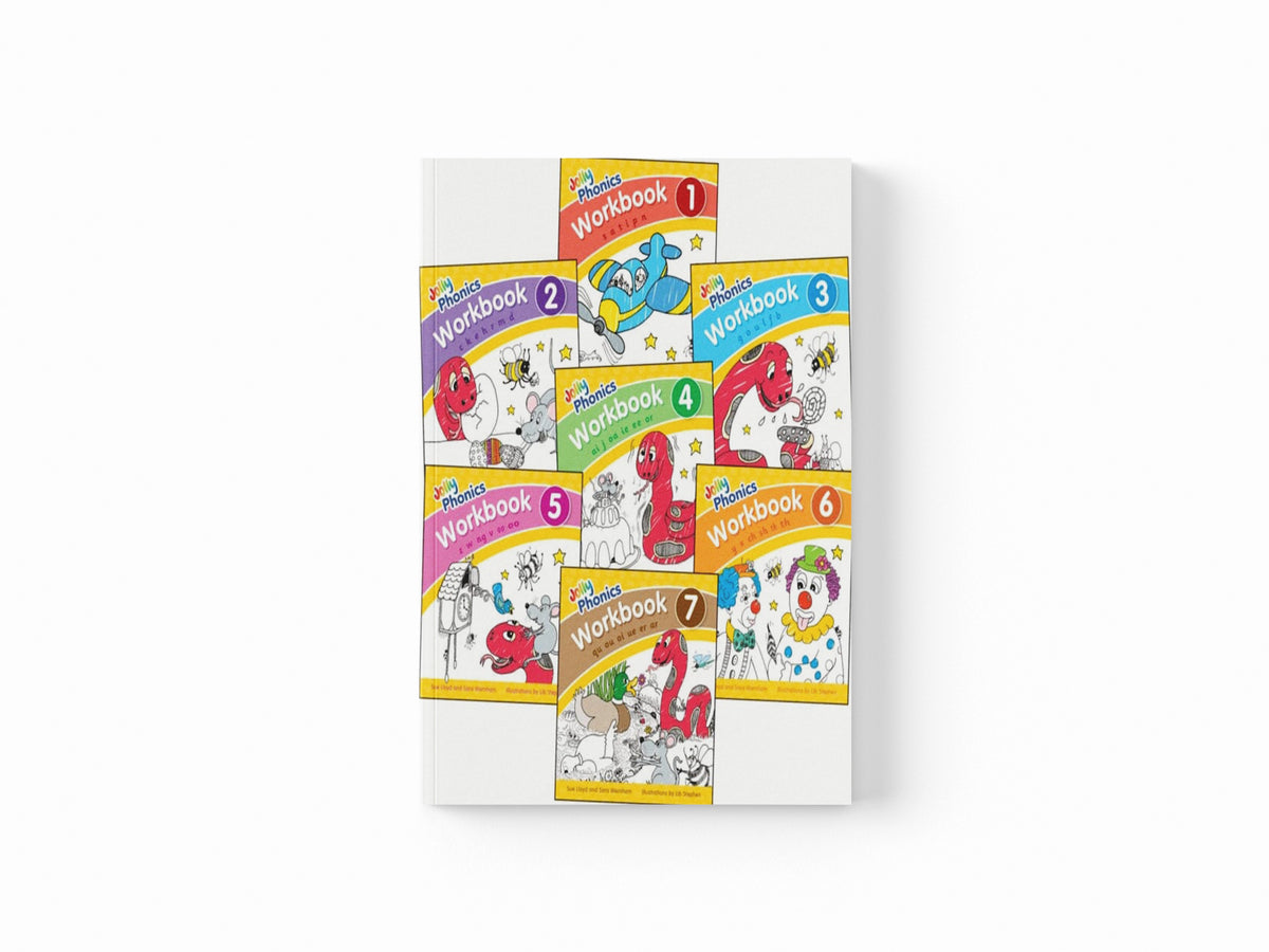 Jolly Phonics Workbooks 1-7