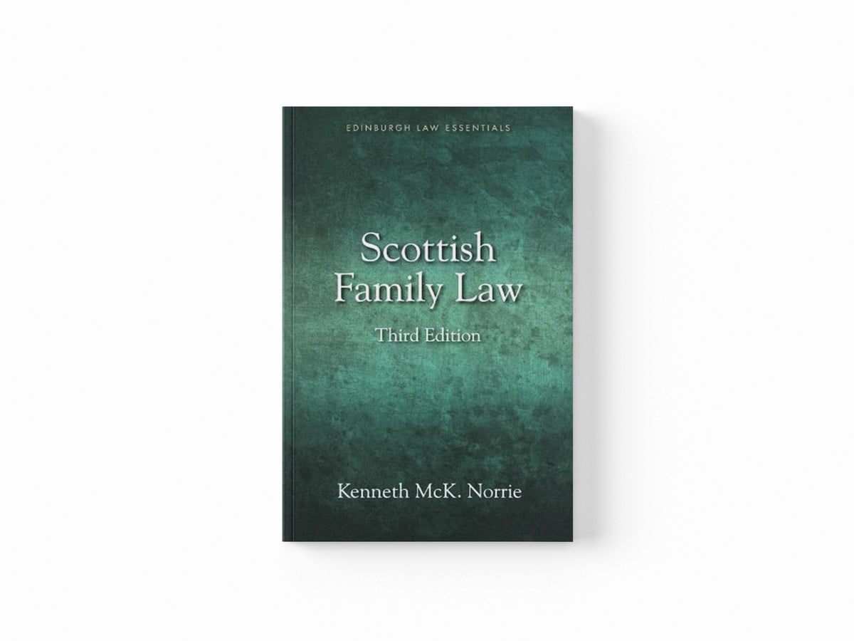 Scottish Family Law by Kenneth McK.  Norrie; 9781845861537