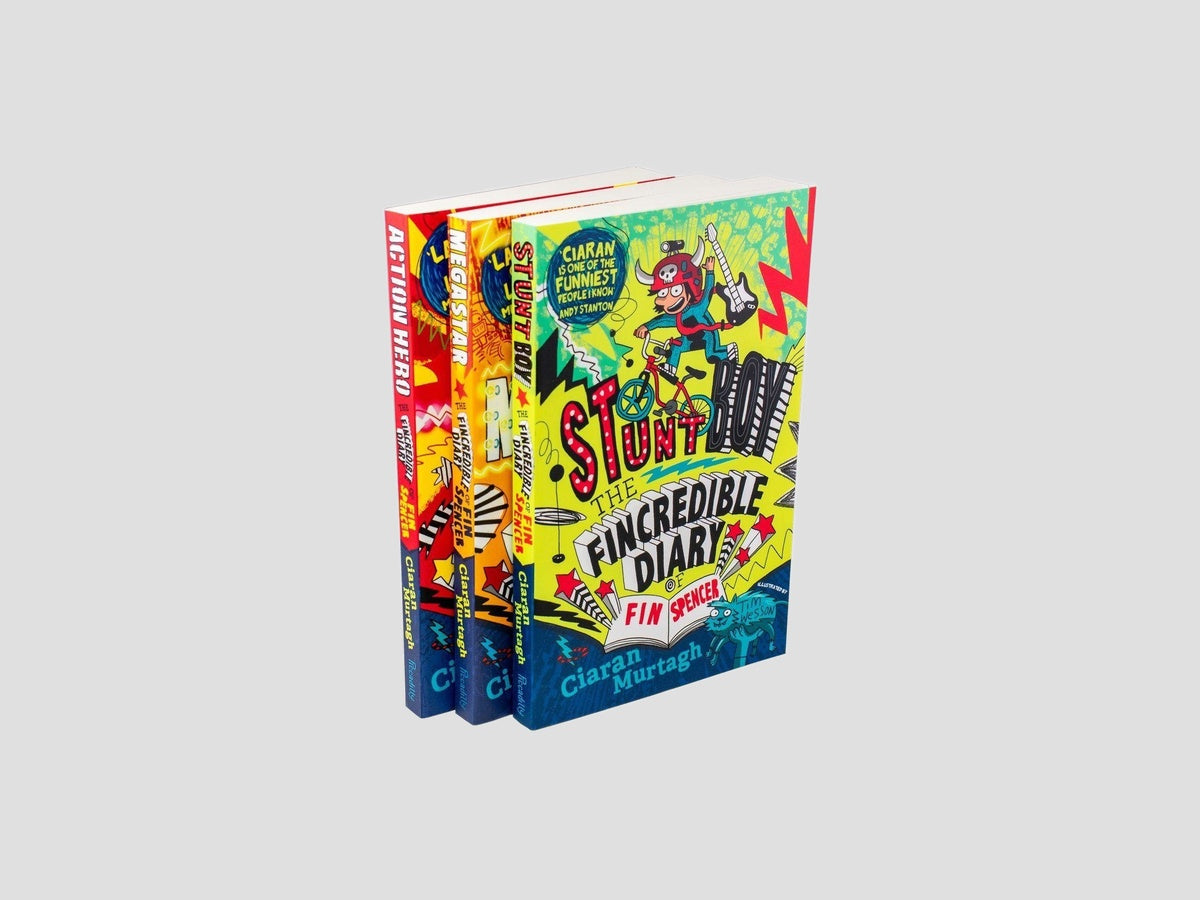 The Fincredible Diary of Fin Spencer Collection by Piccadilly Press; 9781848125919