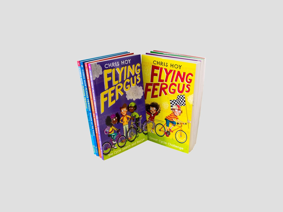 Flying Fergus 8 Book Collection Set - Ages 7-9 by Piccadilly Press; 9781848128767
