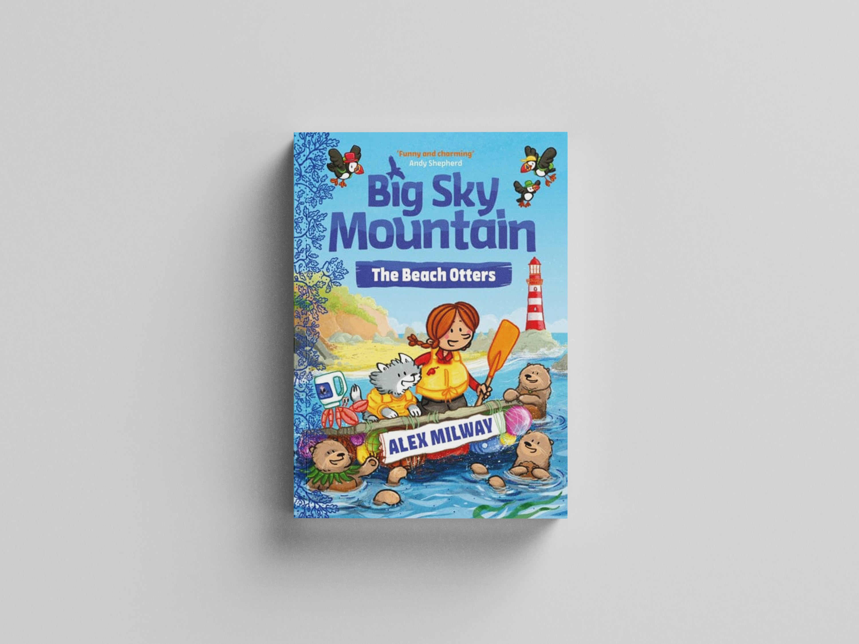 Big Sky Mountain: The Beach Otters by Bonnier Books Ltd; 9781848129740
