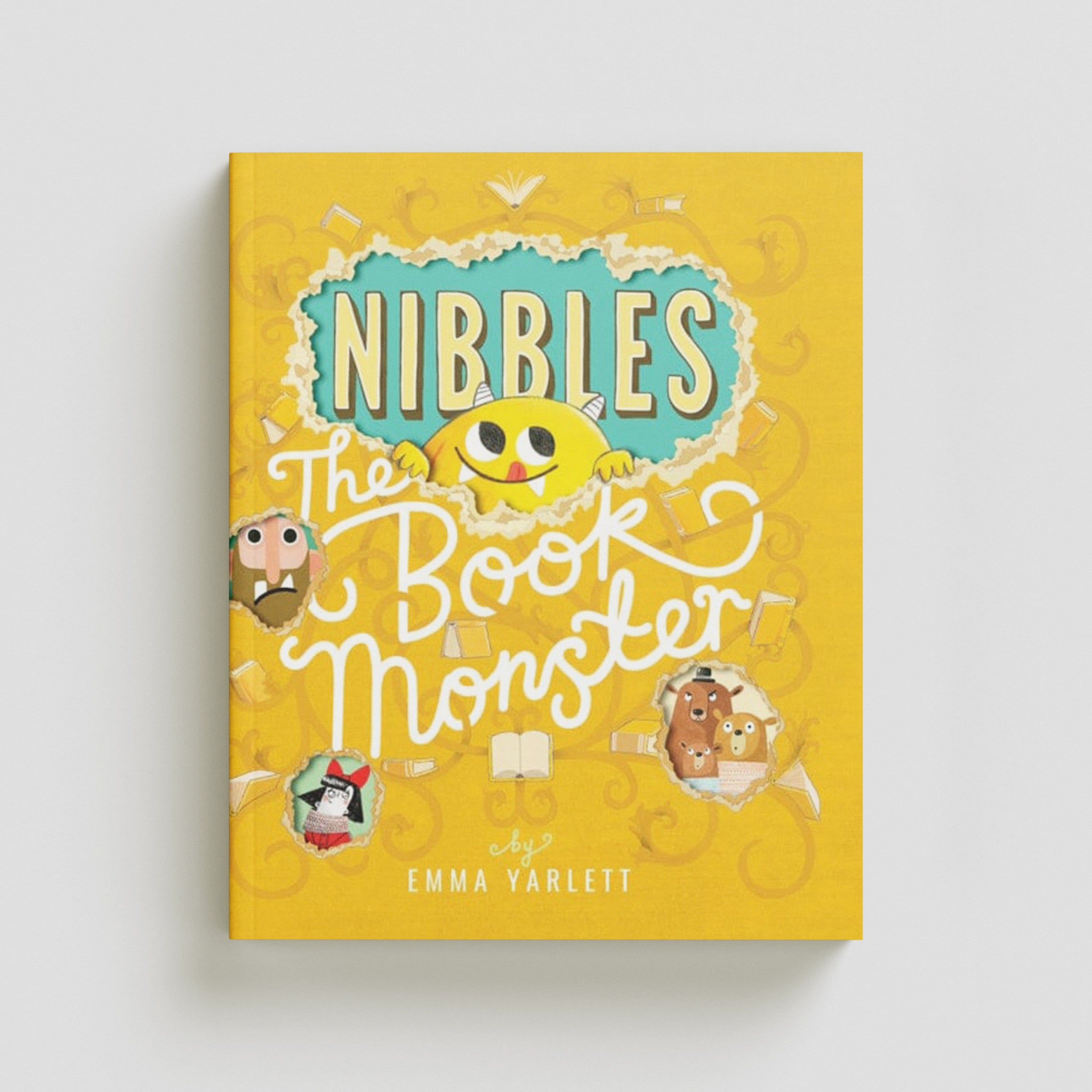 Nibbles the Book Monster by Emma Yarlett; 9781848692879
