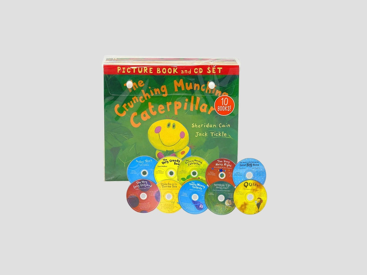 The Crunching Munching Caterpillar 10 Picture Books Collection - Ages 0-5 by Little Tiger Press Group; 9781848693890