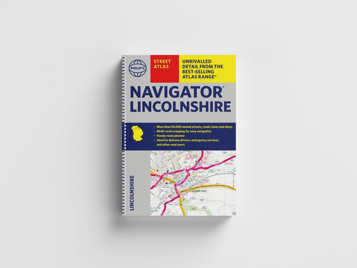 Philip's Navigator Street Atlas Lincolnshire by Philip's Maps; 9781849075718