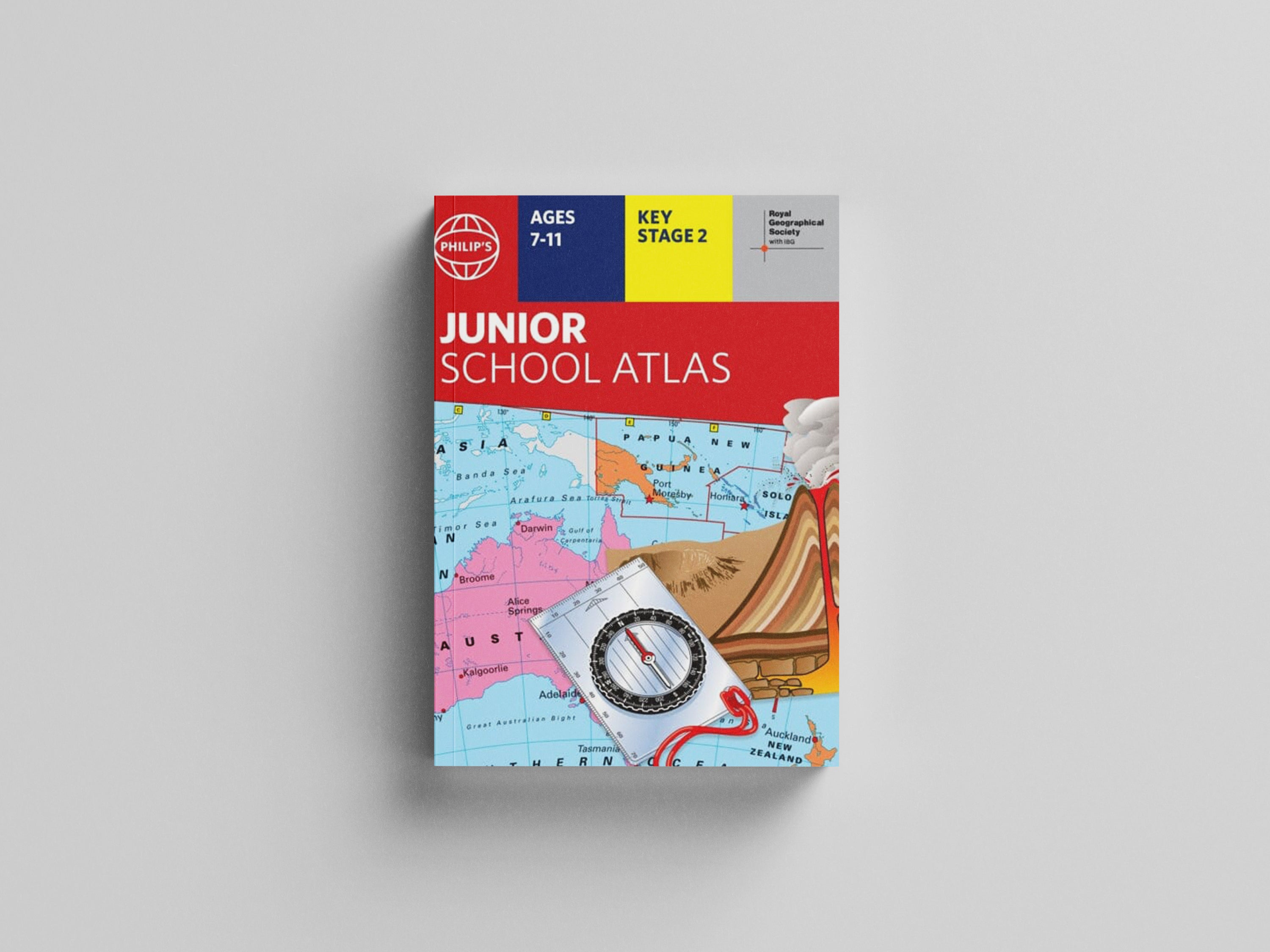 Philip's RGS Junior School Atlas by Philip's Maps; 9781849075794