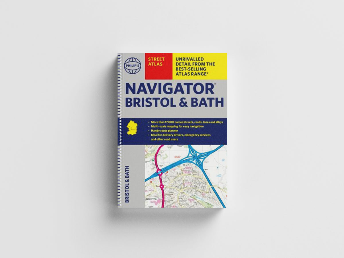 Philip's Navigator Street Atlas Bristol  & Bath by Philip's Maps; 9781849076012