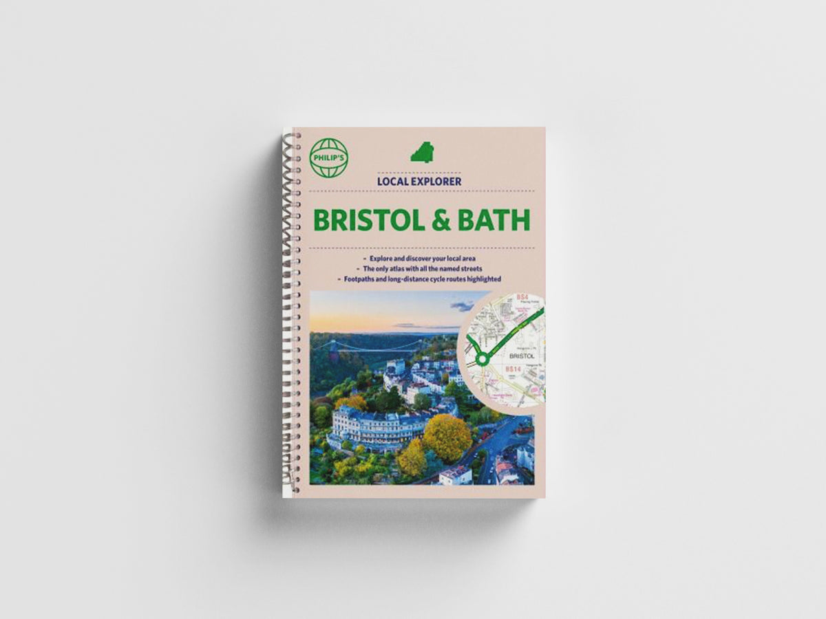 Philip's Local Explorer Street Atlas Bristol and Bath by Philip's Maps; 9781849076029