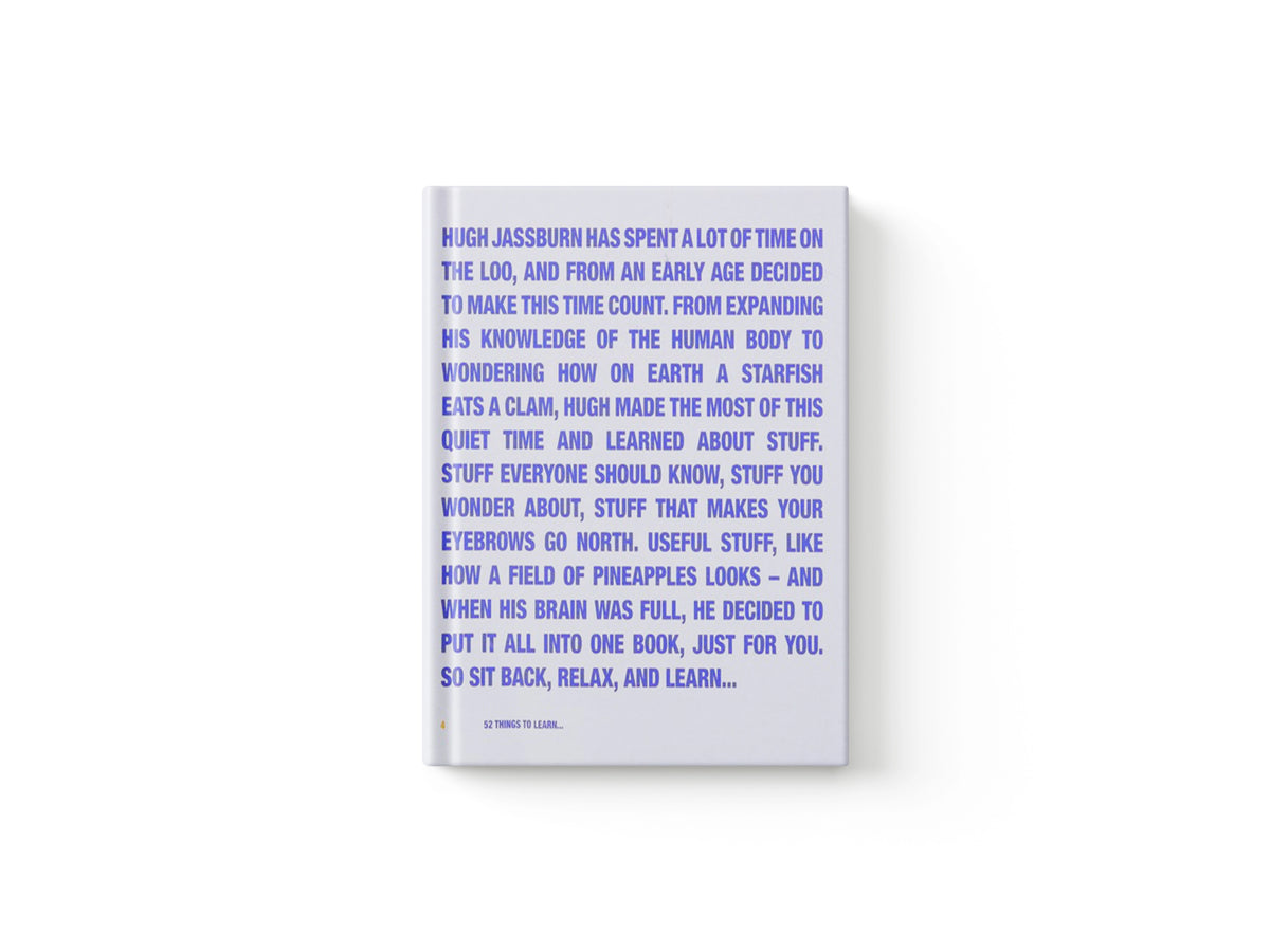 52 Things to Learn on the Loo by Hugh Jassburn; 9781849537841