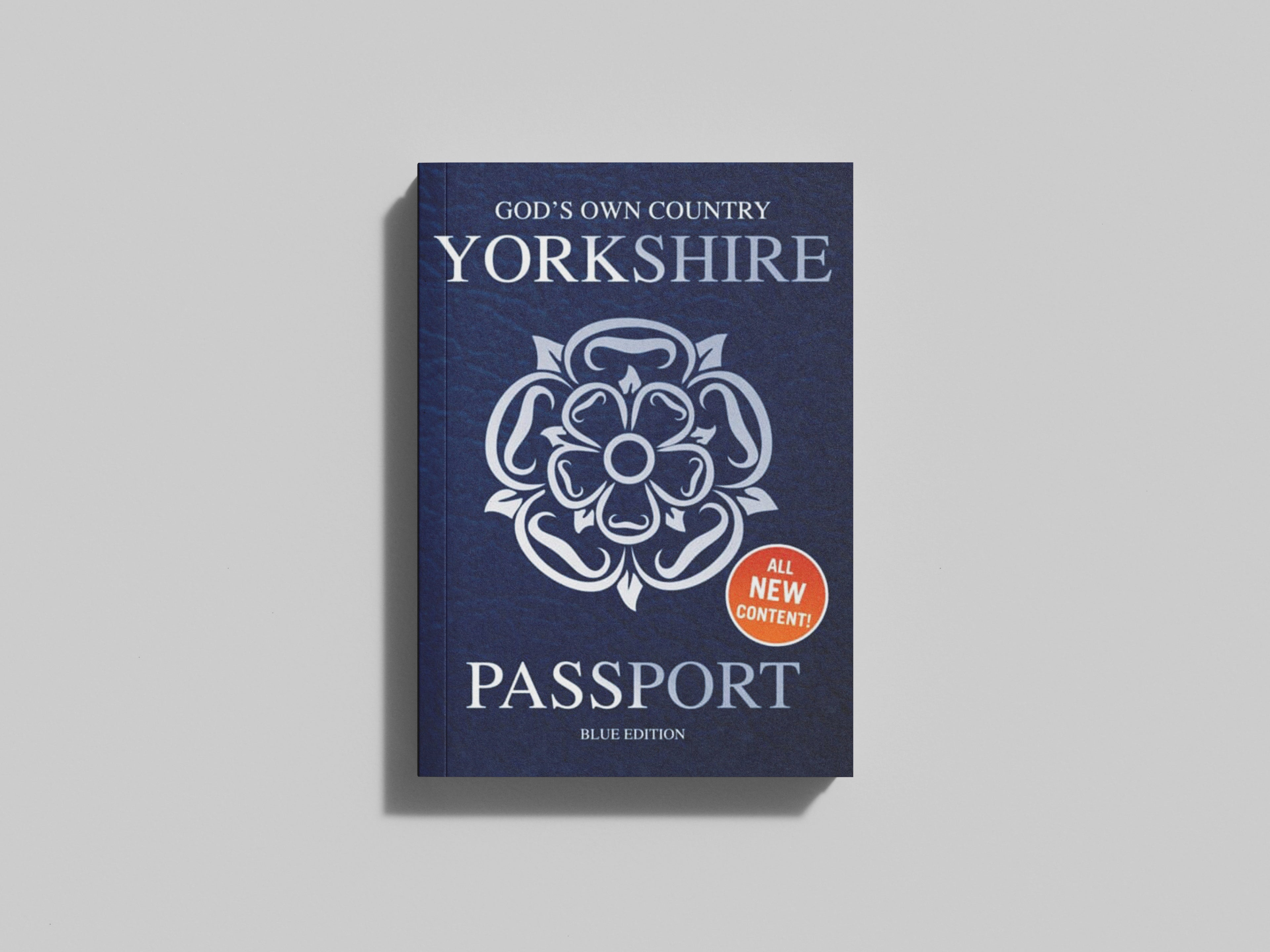 Yorkshire Passport : Blue Edition by Adrian Braddy; 9781855683716