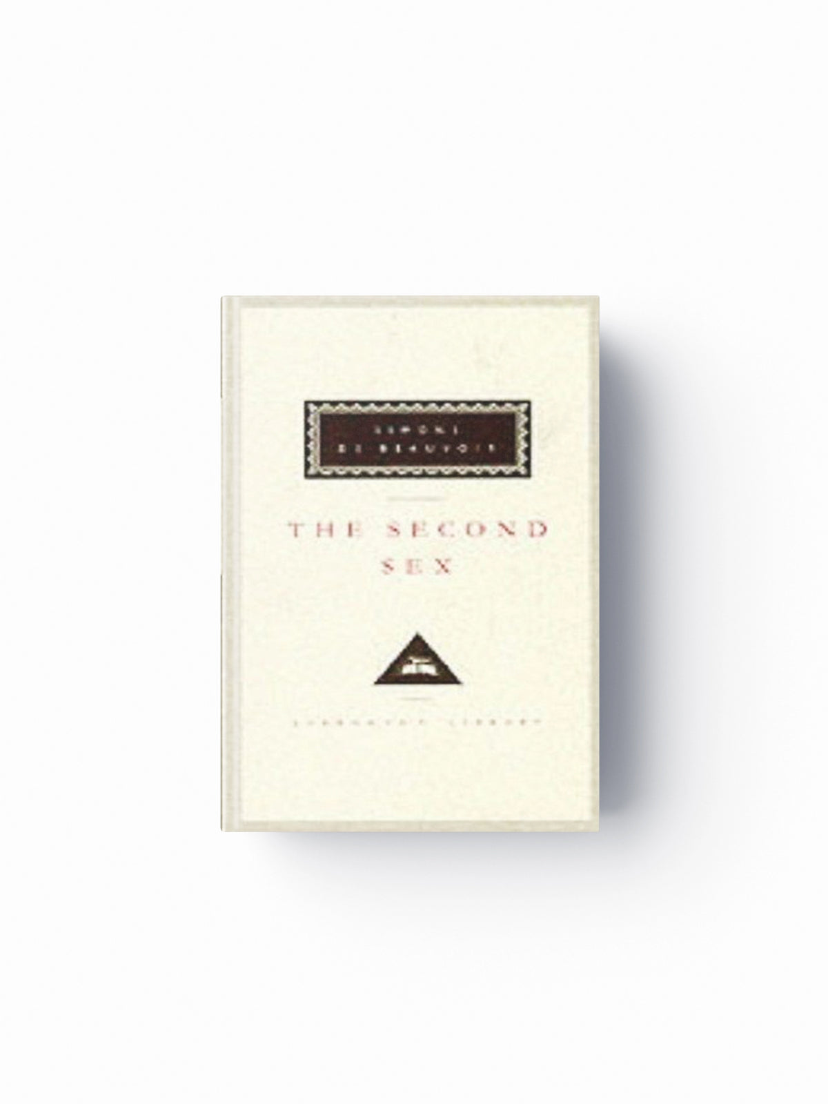 The Second Sex by Simone de Beauvoir; 9781857151374