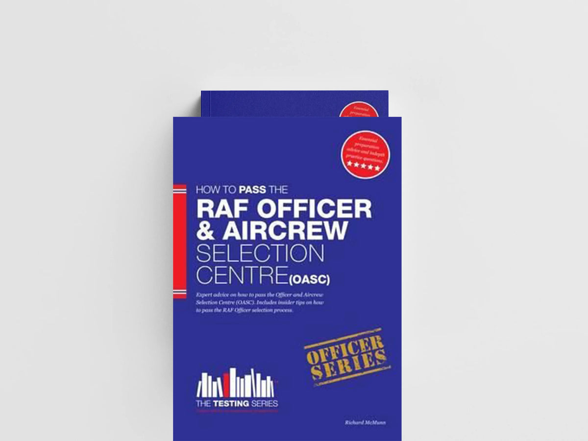Royal Air Force Officer Aircrew and Selection Centre Workbook (OASC) by Richard McMunn; 9781907558269