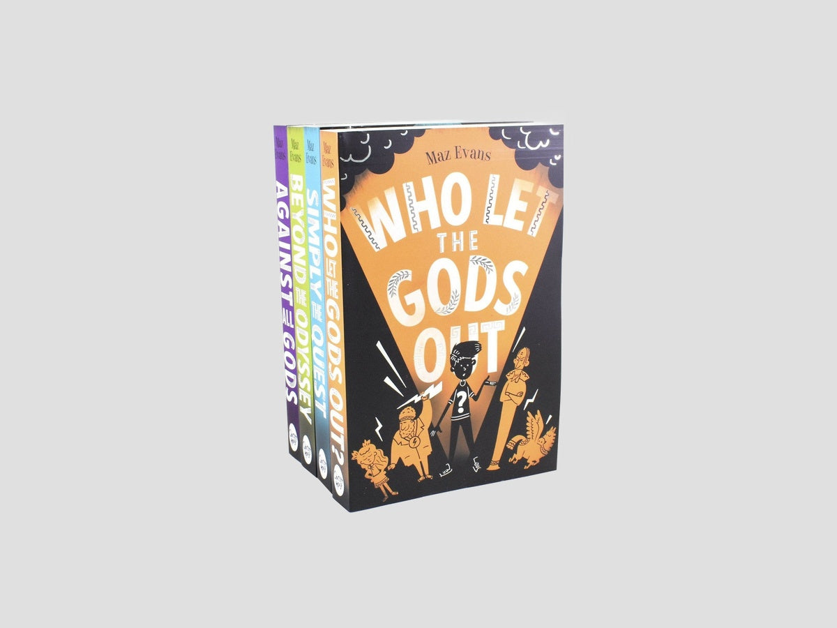 Who Let the Gods Out Collection by Chicken House Ltd; 9781911077077