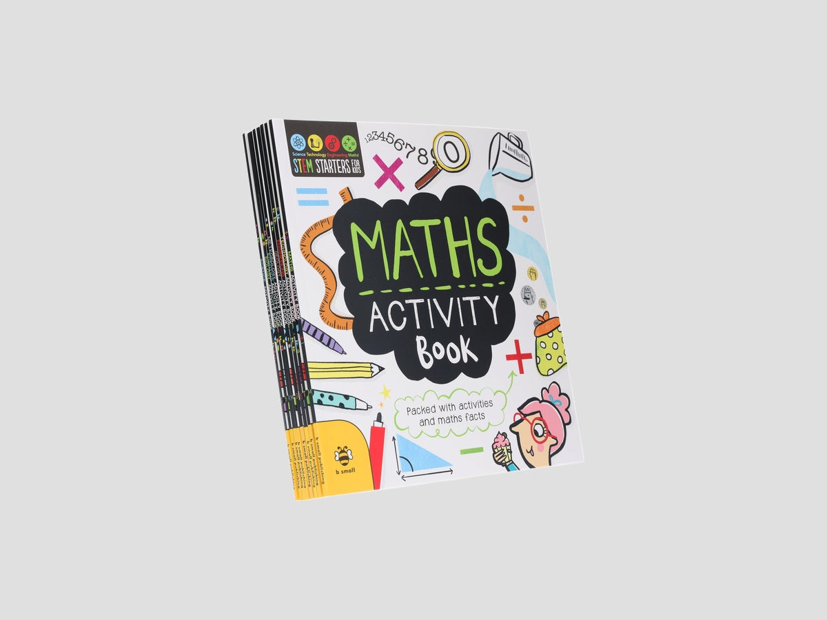 STEM Starters for Kids 8 Activity Books Collection Set - Ages 7+ by B Small Publishing; 9781912909315