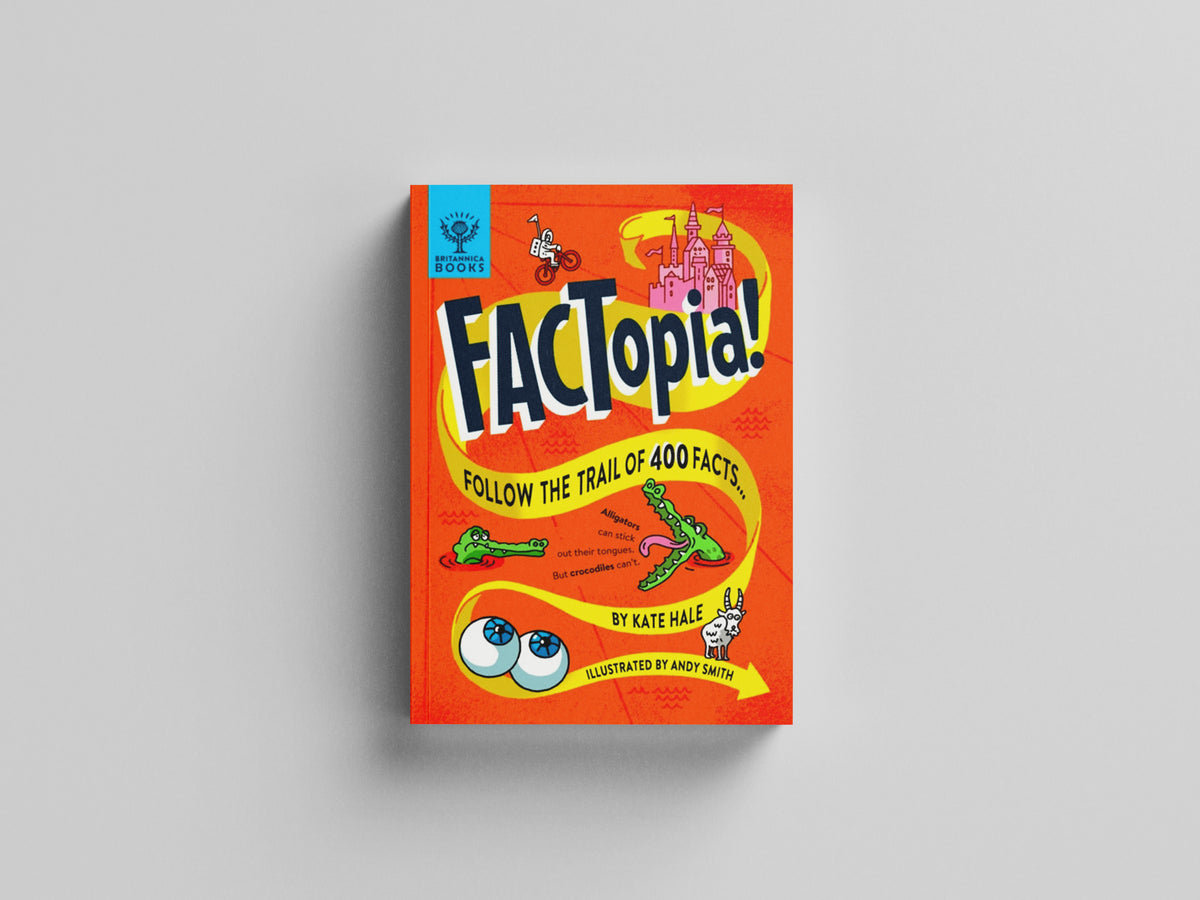 FACTopia!: Follow the Trail of 400 Facts by Kate Hale; 9781912920709