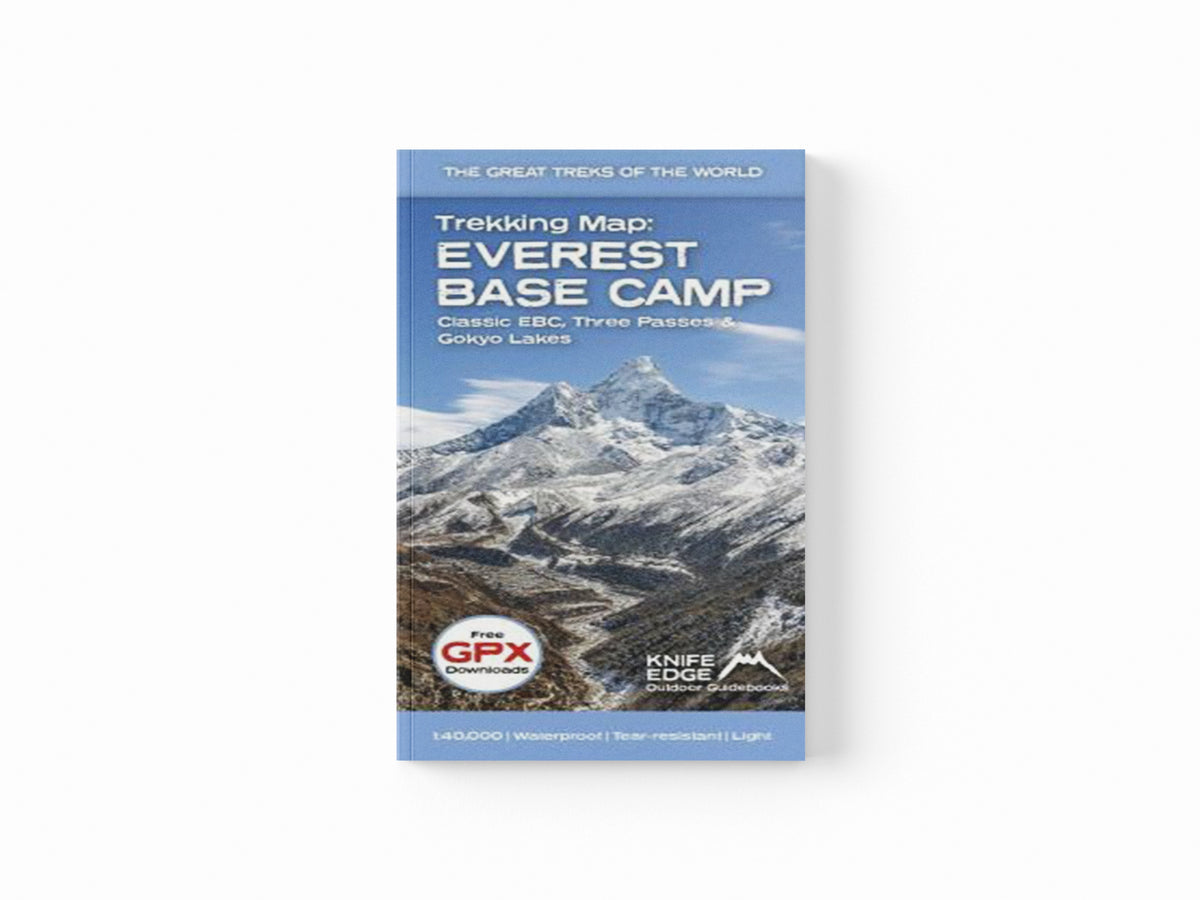 Everest Base Camp Trekking Map by Andrew McCluggage; 9781912933532
