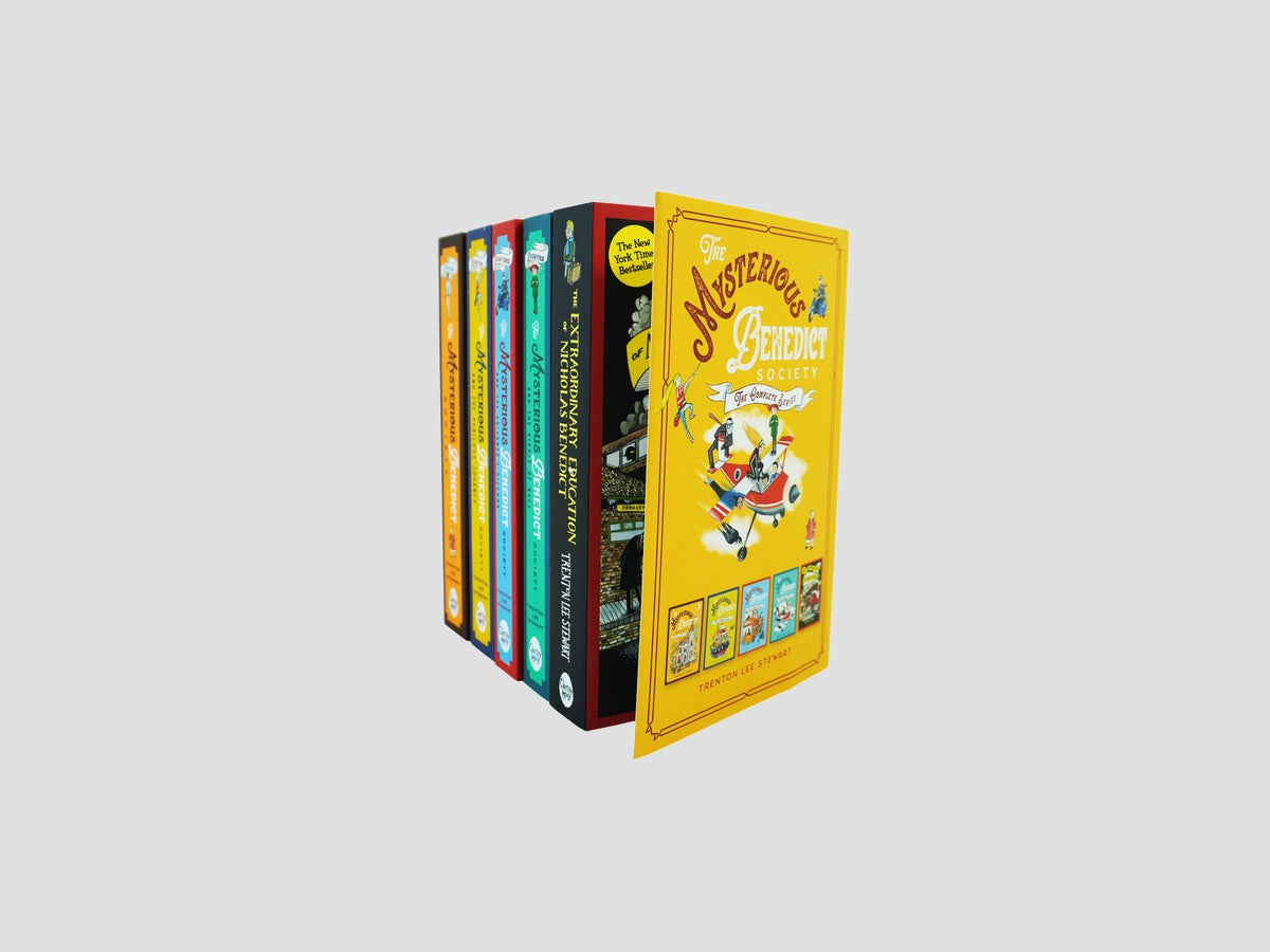 The Mysterious Benedict Society Complete Series 5 Books Collection - Age 9-14 by Chicken House Ltd; 9781913696191