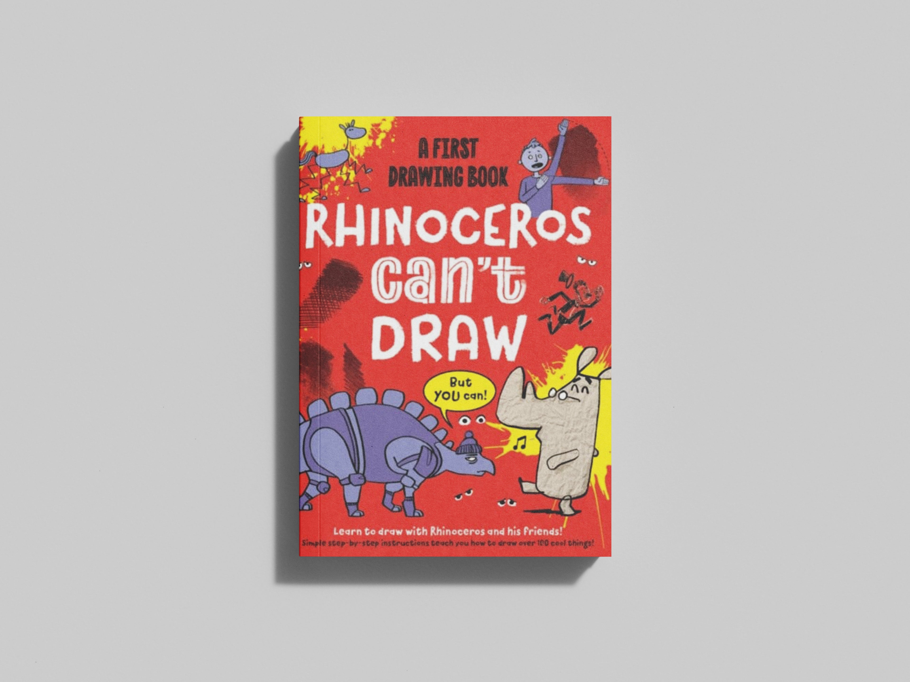 Rhinoceros Can't Draw, But You Can! by Noodle Juice Ltd; 9781915613134