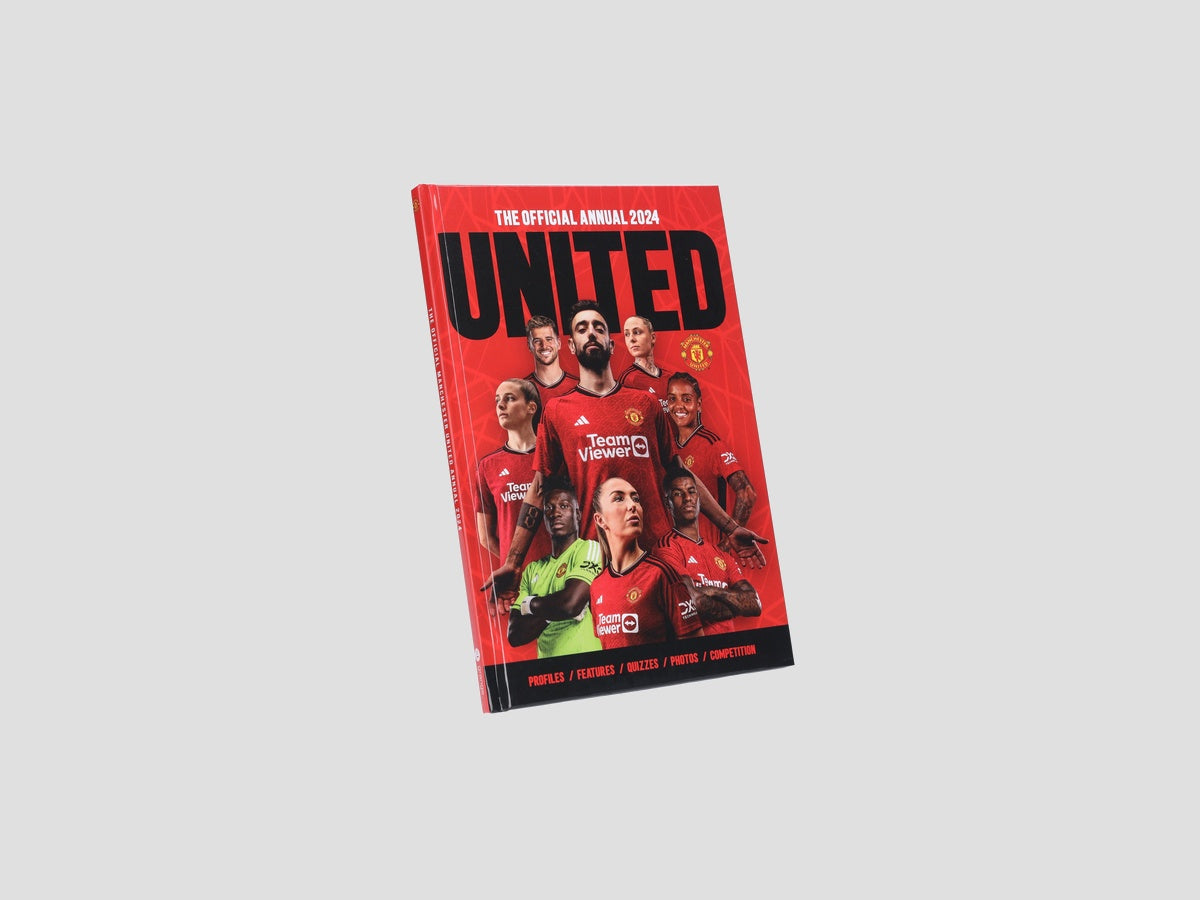 Official Manchester United Annual 2024 - Non Fiction by Grange Communications Ltd; 9781915879257