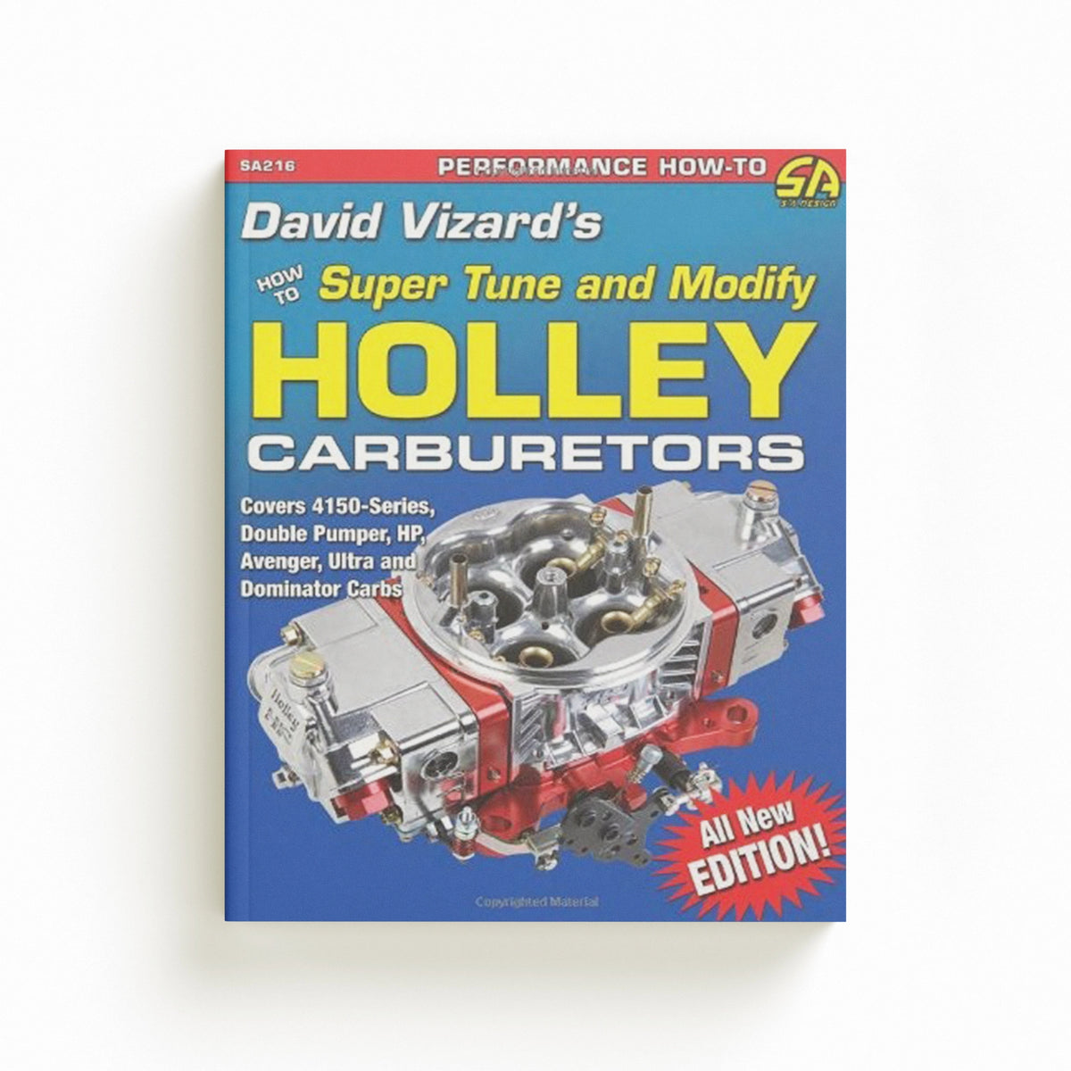 David Vizard's How to Supertune and Modify Holley Carburetors by David Vizard; 9781934709658
