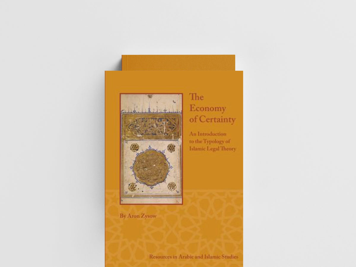 The Economy of Certainty by Aron Zysow; 9781937040093