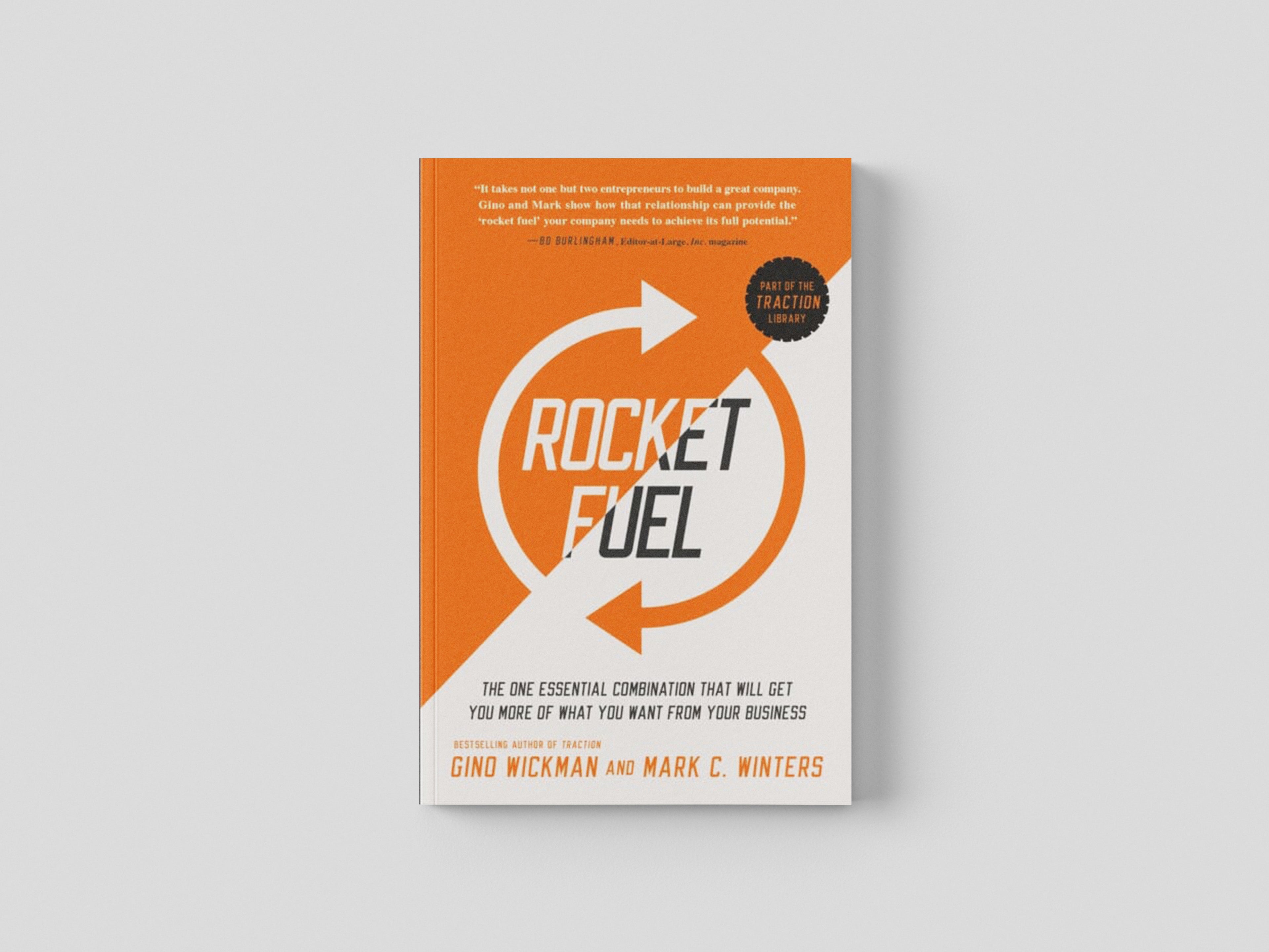 Rocket Fuel by Gino Wickman; 9781942952312