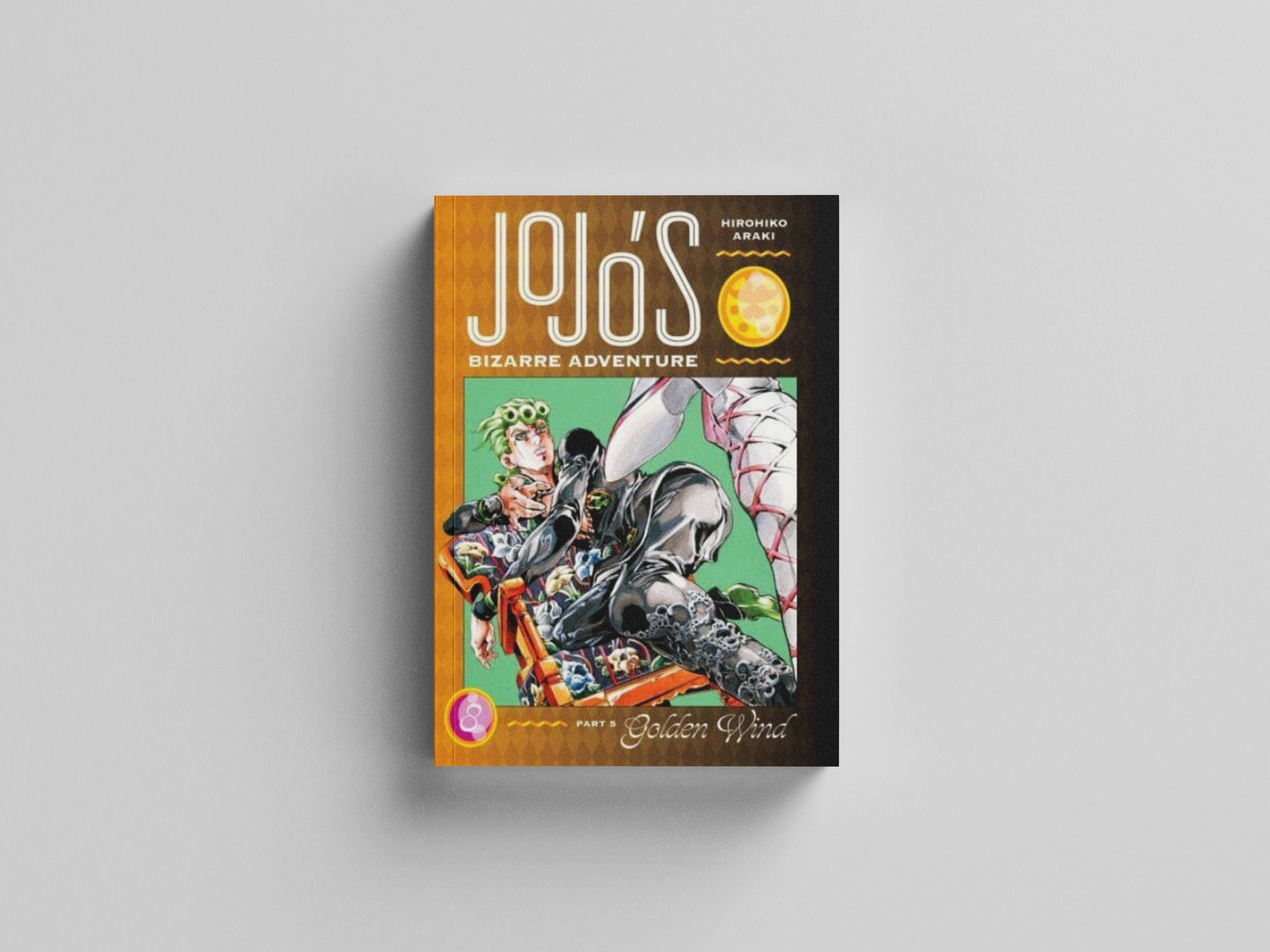 JoJo's Bizarre Adventure: Part 5--Golden Wind, Vol. 8 by Hirohiko Araki; 9781974724161