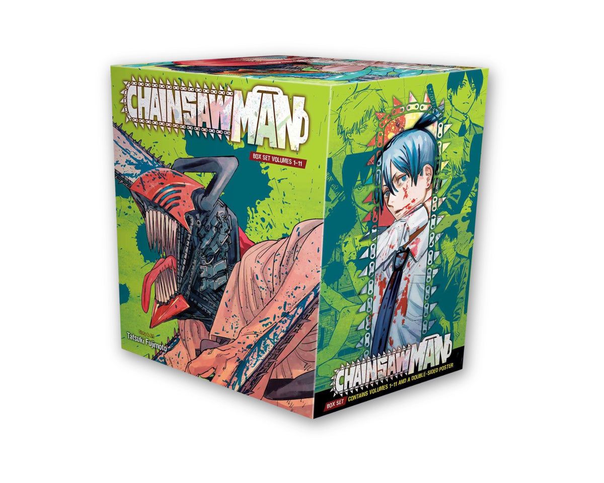 Chainsaw Man Box Set by Tatsuki Fujimoto; 9781974741427