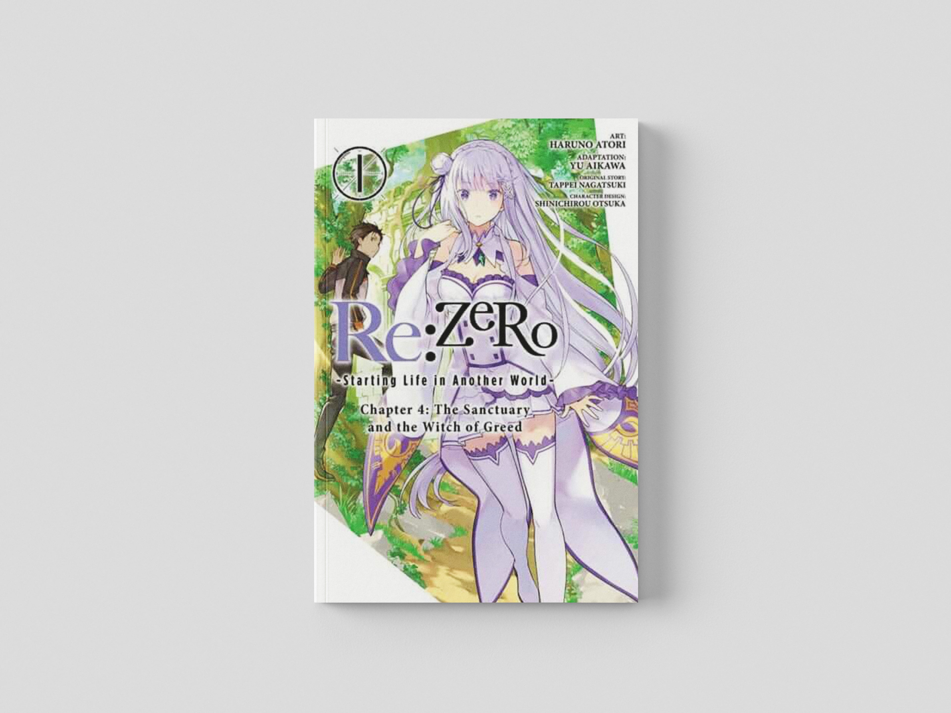 Re:ZERO -Starting Life in Another World-, Chapter 4: The Sanctuary and the Witch of Greed, Vol. 1 (manga) by Tappei Nagatsuki; 9781975320287