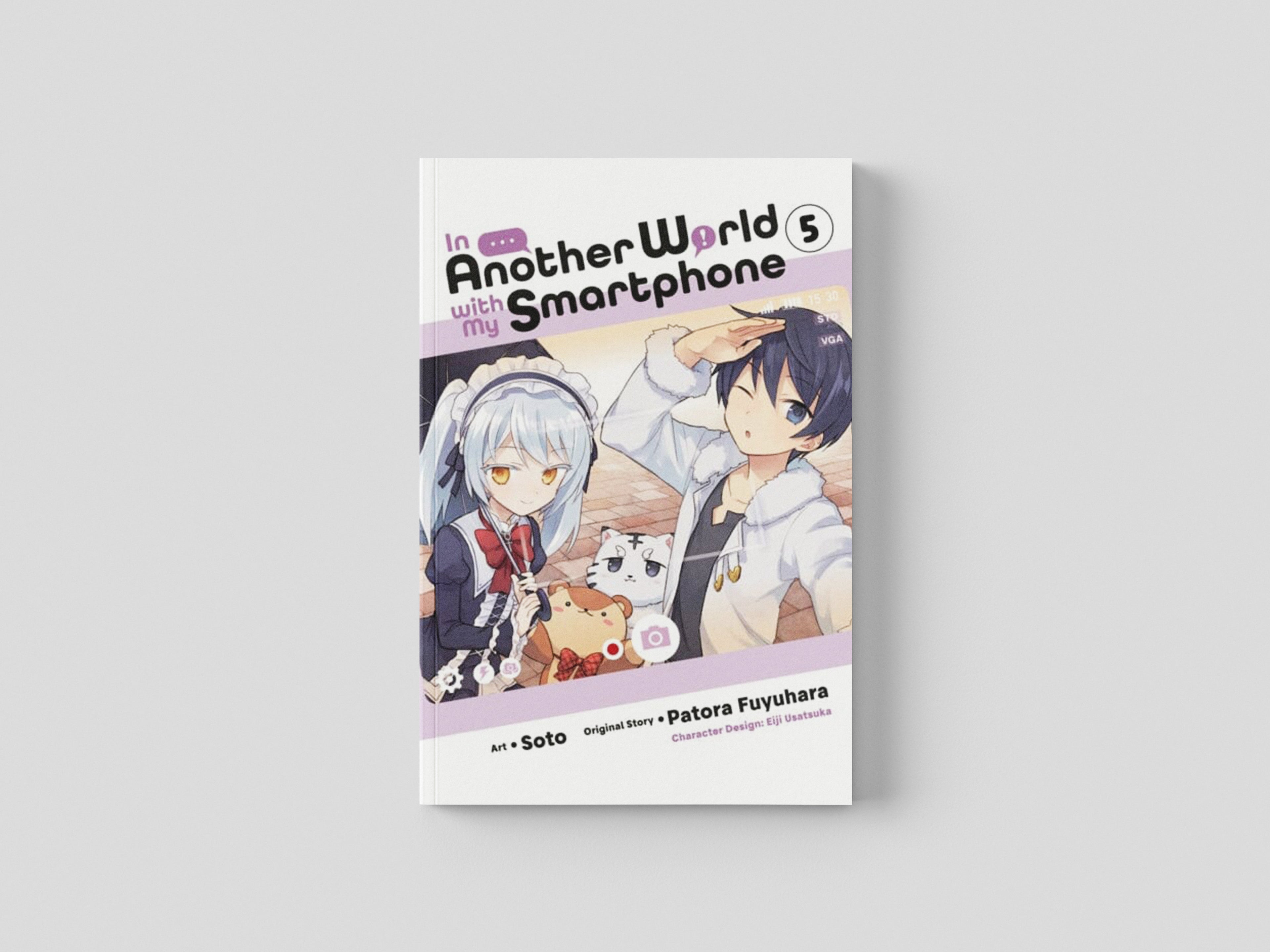 In Another World with My Smartphone, Vol. 5 (manga) by Patora Fuyuhara; 9781975321116