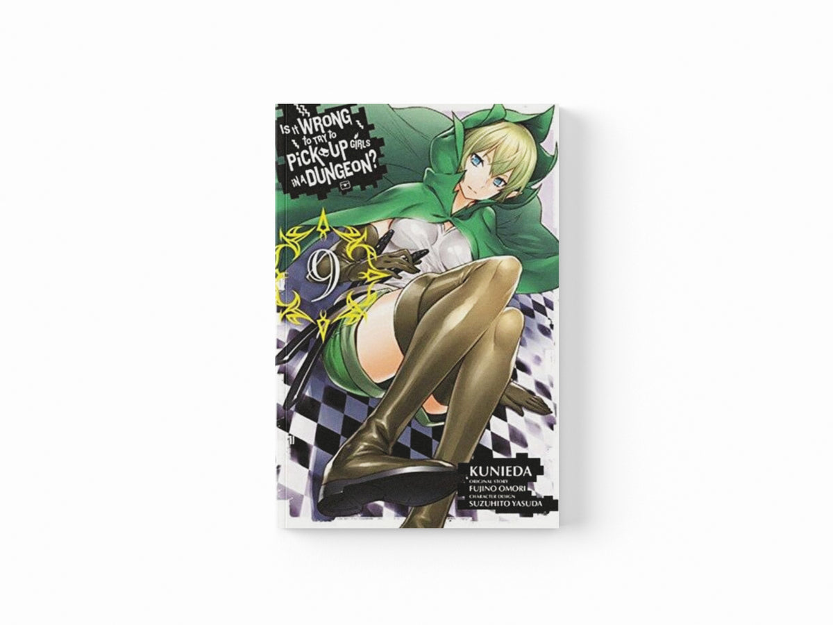Is It Wrong to Try to Pick Up Girls in a Dungeon?, Vol. 9 (manga)