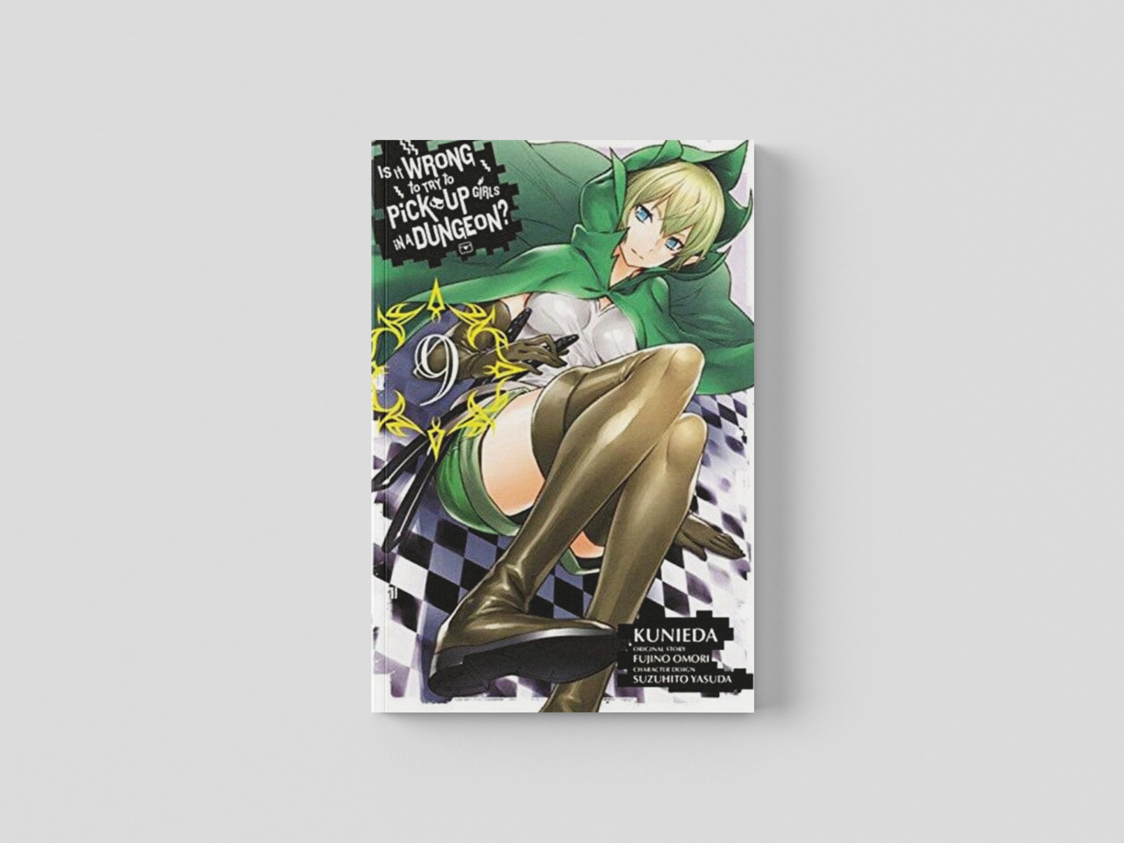Is It Wrong to Try to Pick Up Girls in a Dungeon?, Vol. 9 (manga) by Fujino Omori; 9781975326517
