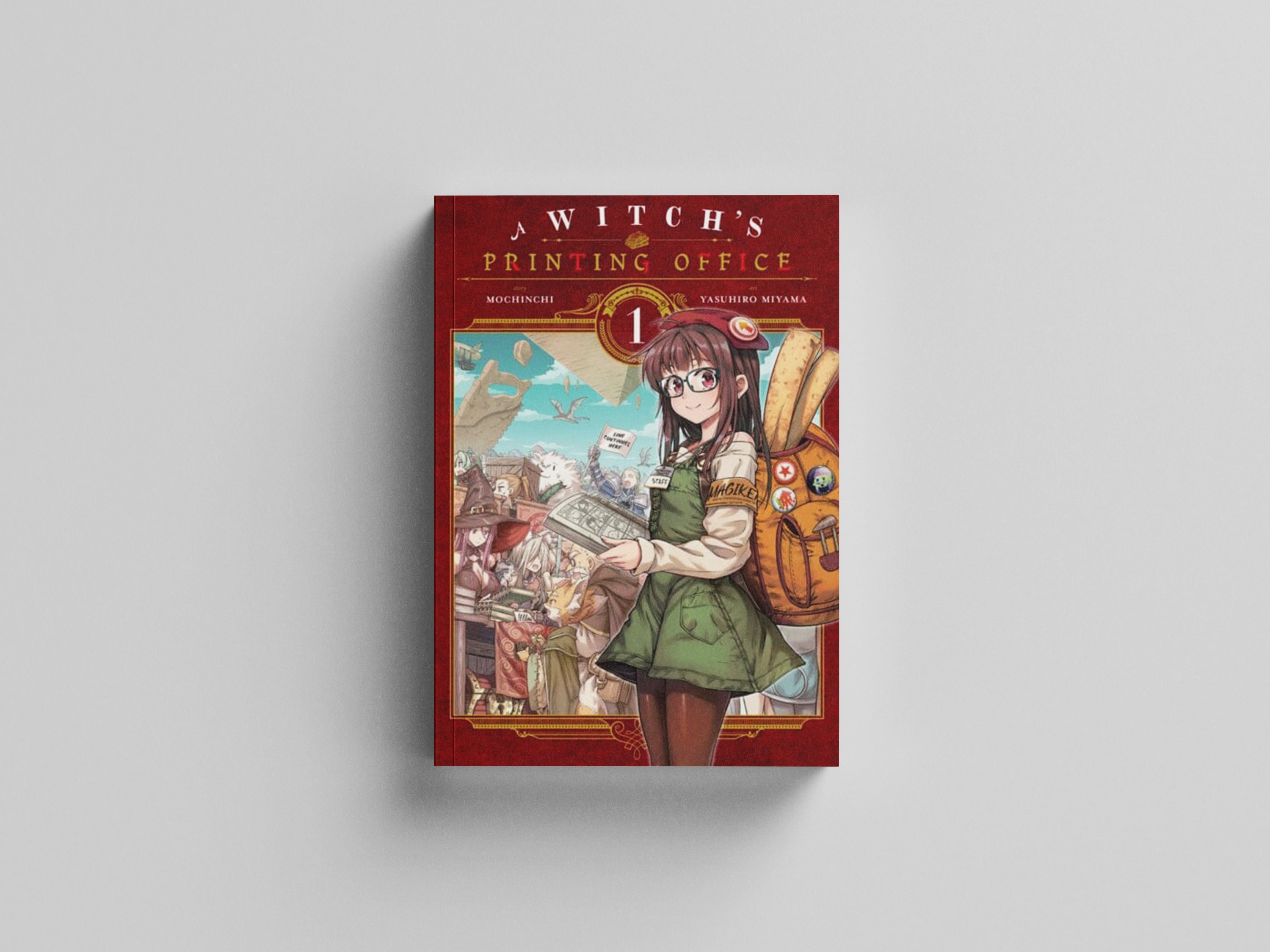 A Witch's Printing Office, Vol. 1 by Mochinchi; 9781975331467