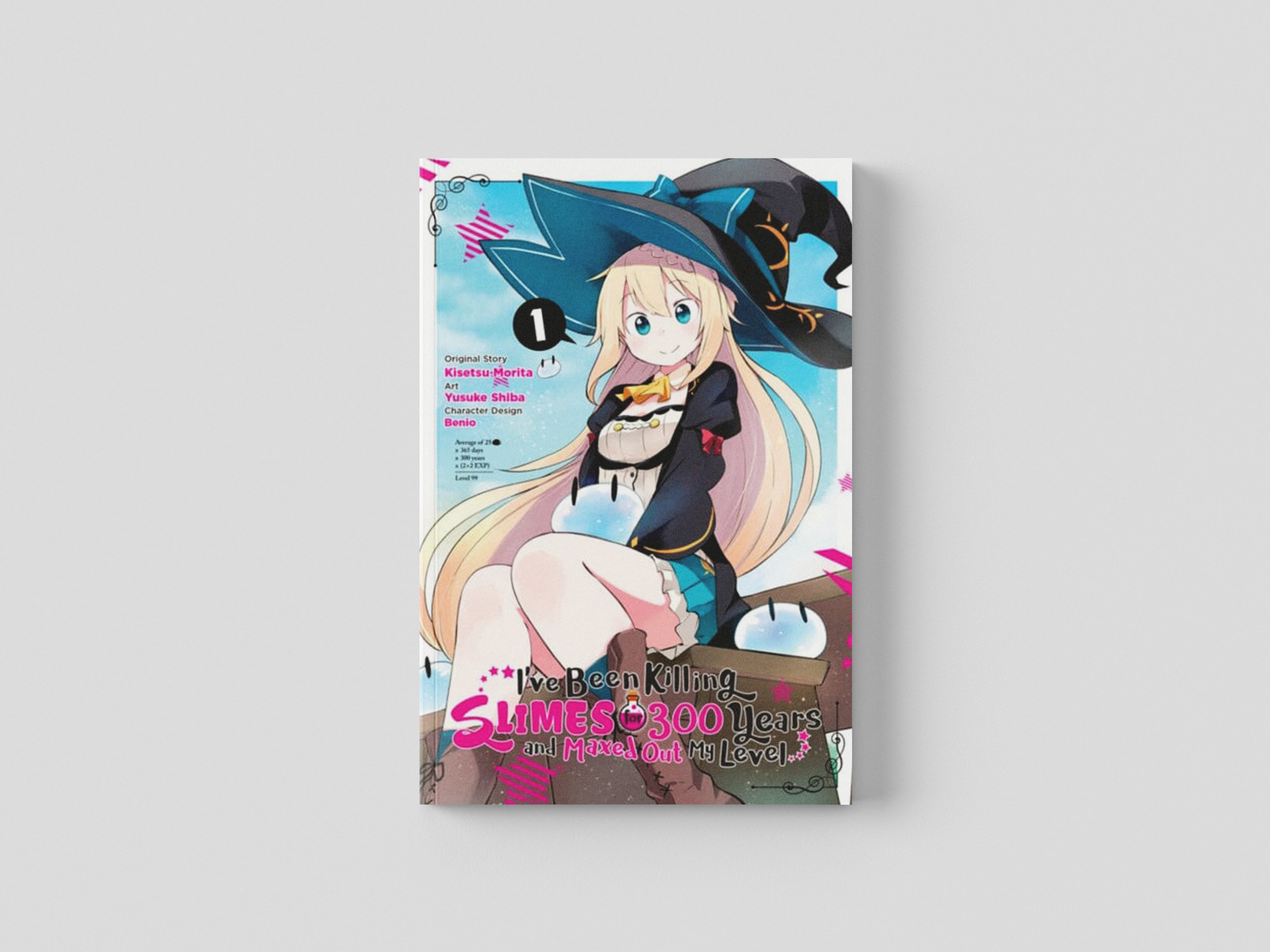 I've Been Killing Slimes for 300 Years and Maxed Out My Level, Vol. 1 (manga) by Kisetsu Morita; 9781975332839