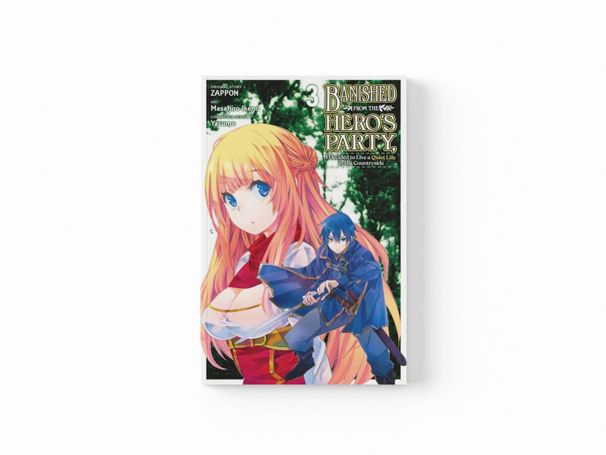 Banished from the Hero's Party, I Decided to Live a Quiet Life in the Countryside, Vol. 3 (manga)