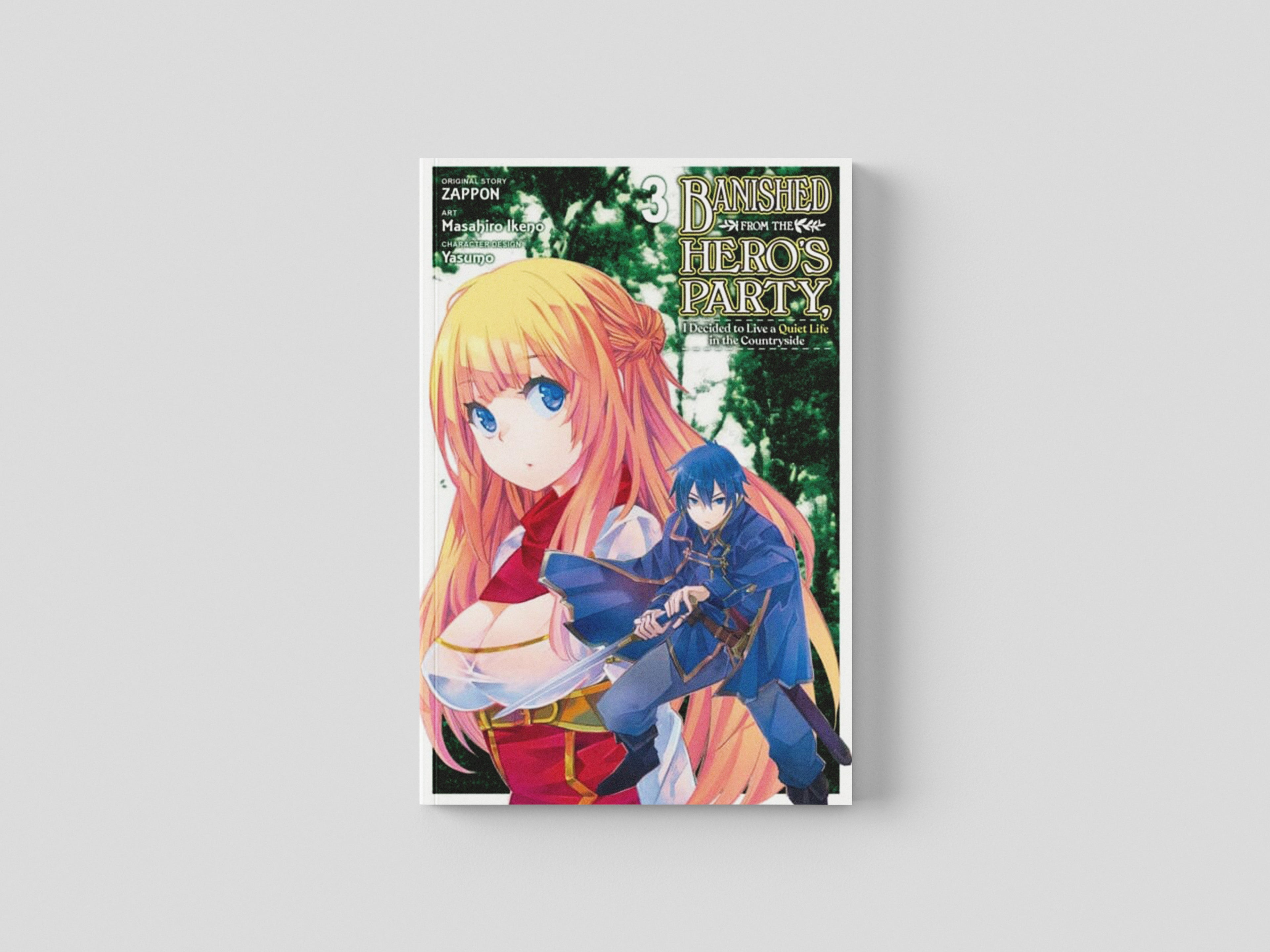 Banished from the Hero's Party, I Decided to Live a Quiet Life in the Countryside, Vol. 3 (manga) by Zappon; 9781975341558