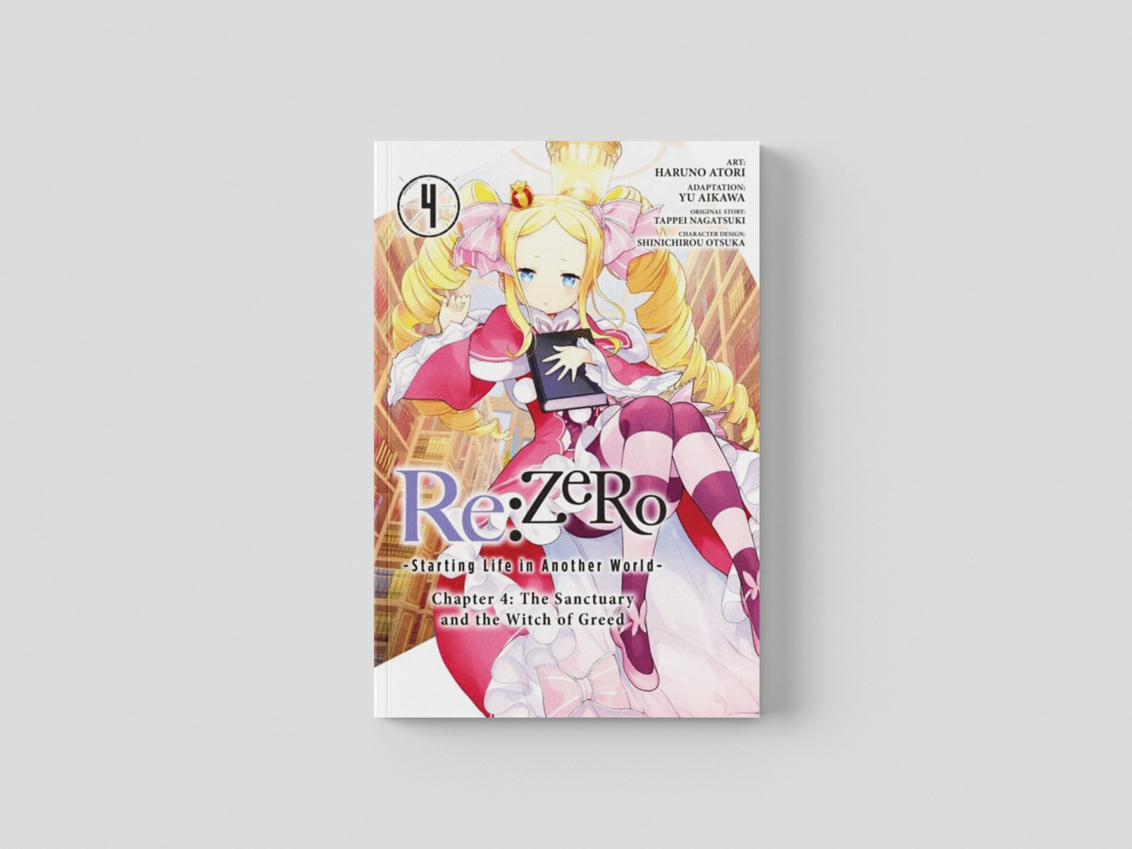 Re:ZERO -Starting Life in Another World-, Chapter 4: The Sanctuary and the Witch of Greed, Vol. 4 (manga) by Tappei Nagatsuki; 9781975342081