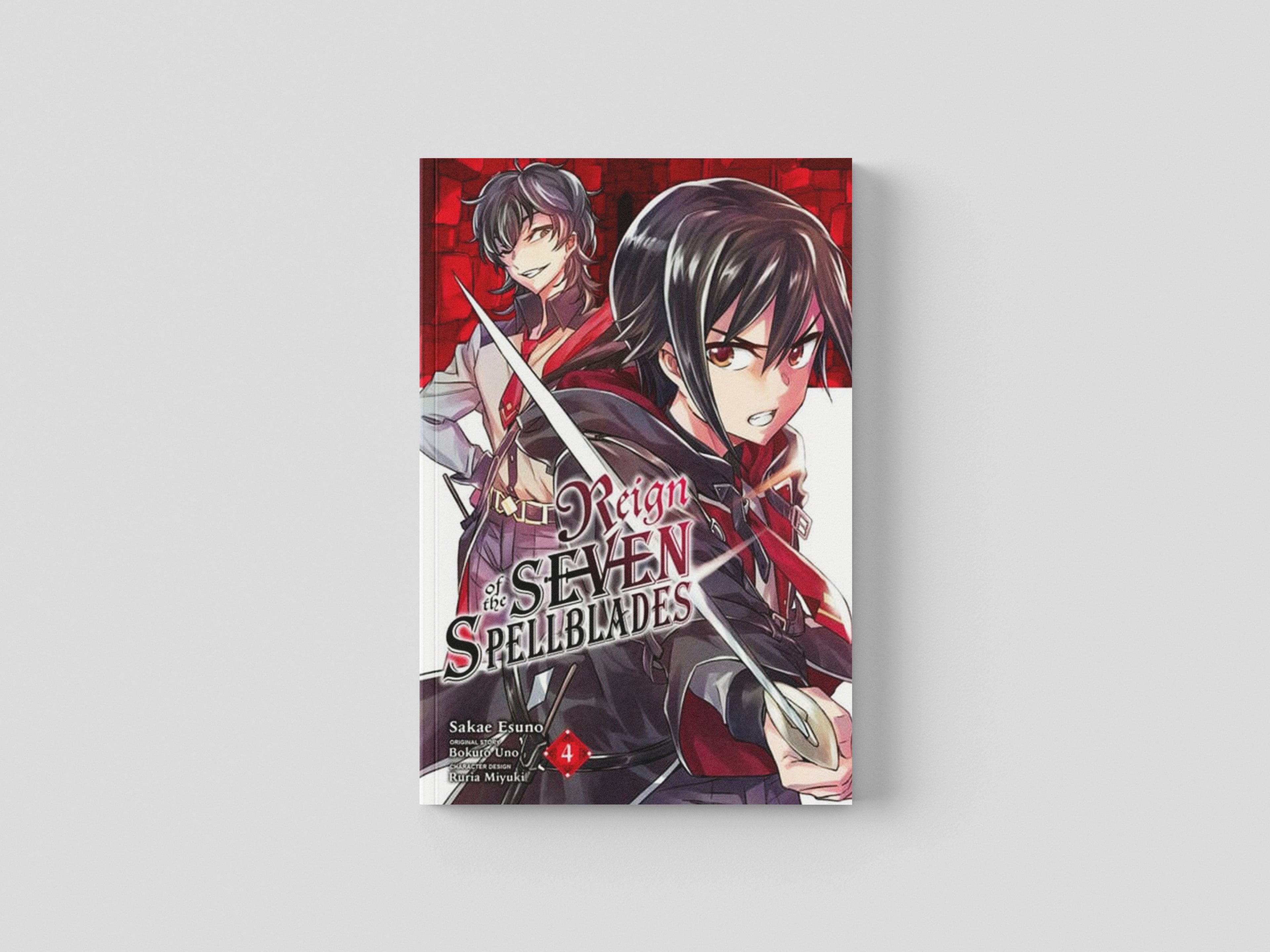 Reign of the Seven Spellblades, Vol. 4 (manga) by Bokuto Uno; 9781975342760