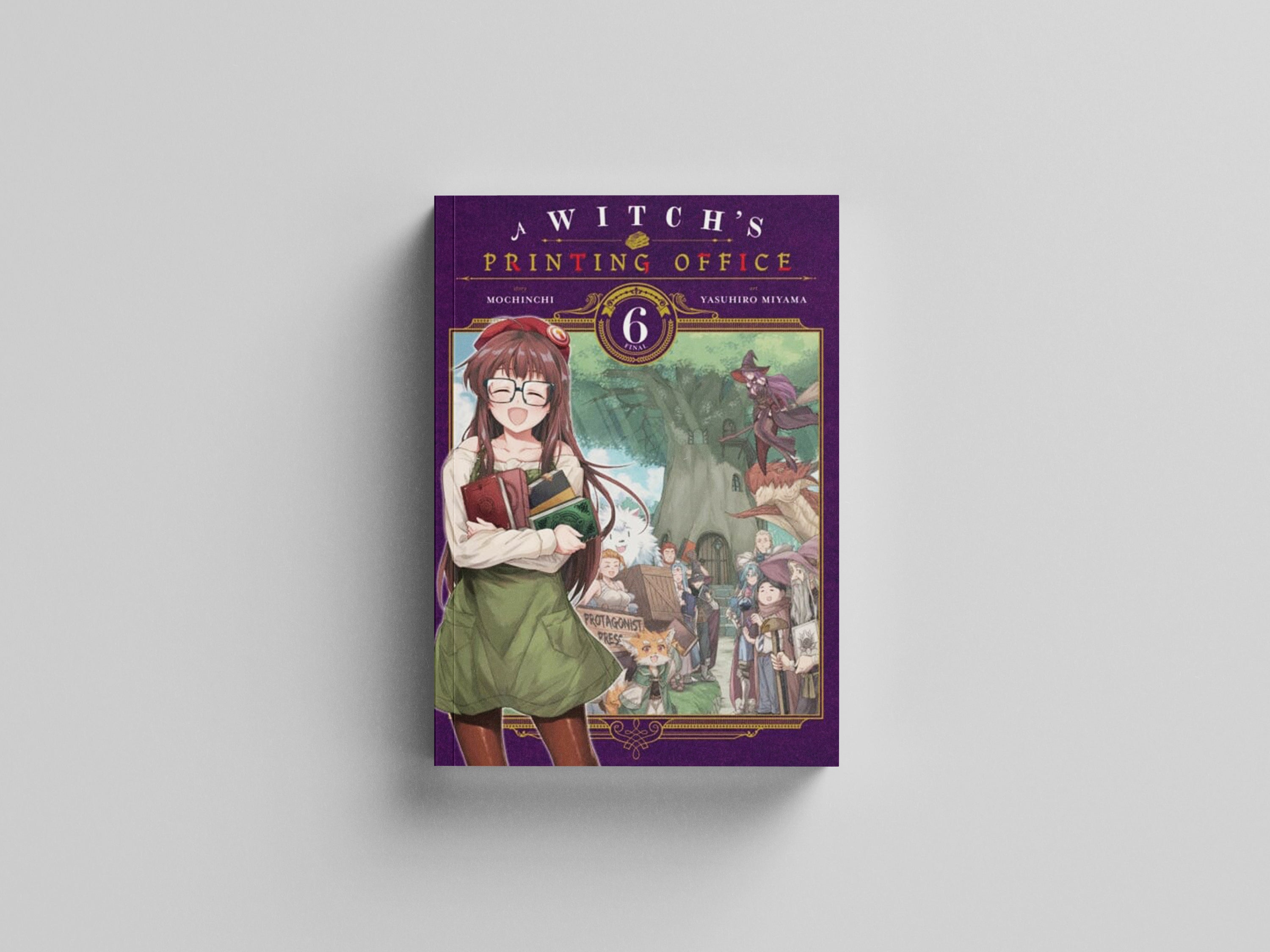 A Witch's Printing Office, Vol. 6 by Monchinchi; 9781975344627