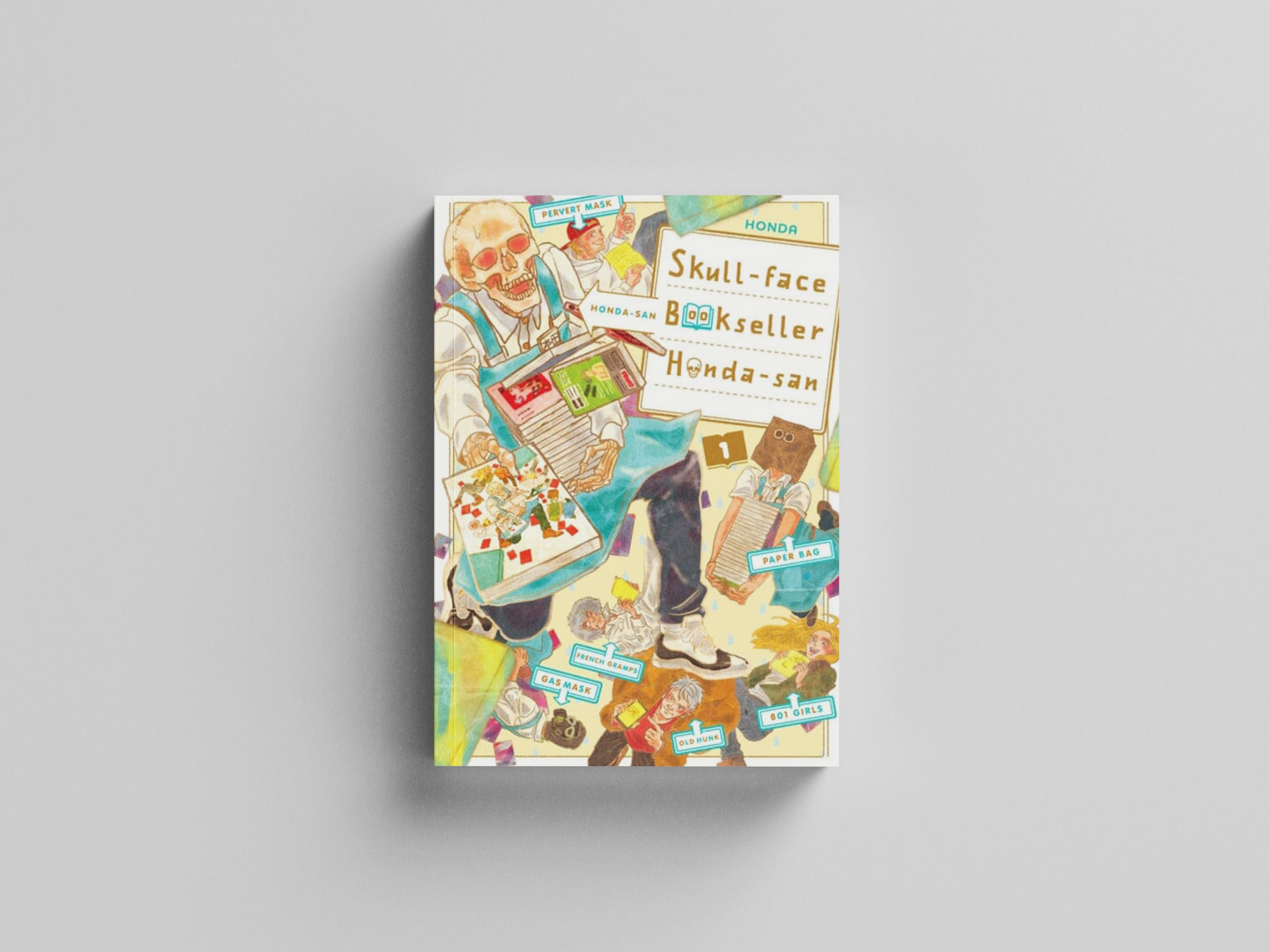 Skull-face Bookseller Honda-san, Vol. 1 by Honda; 9781975358228