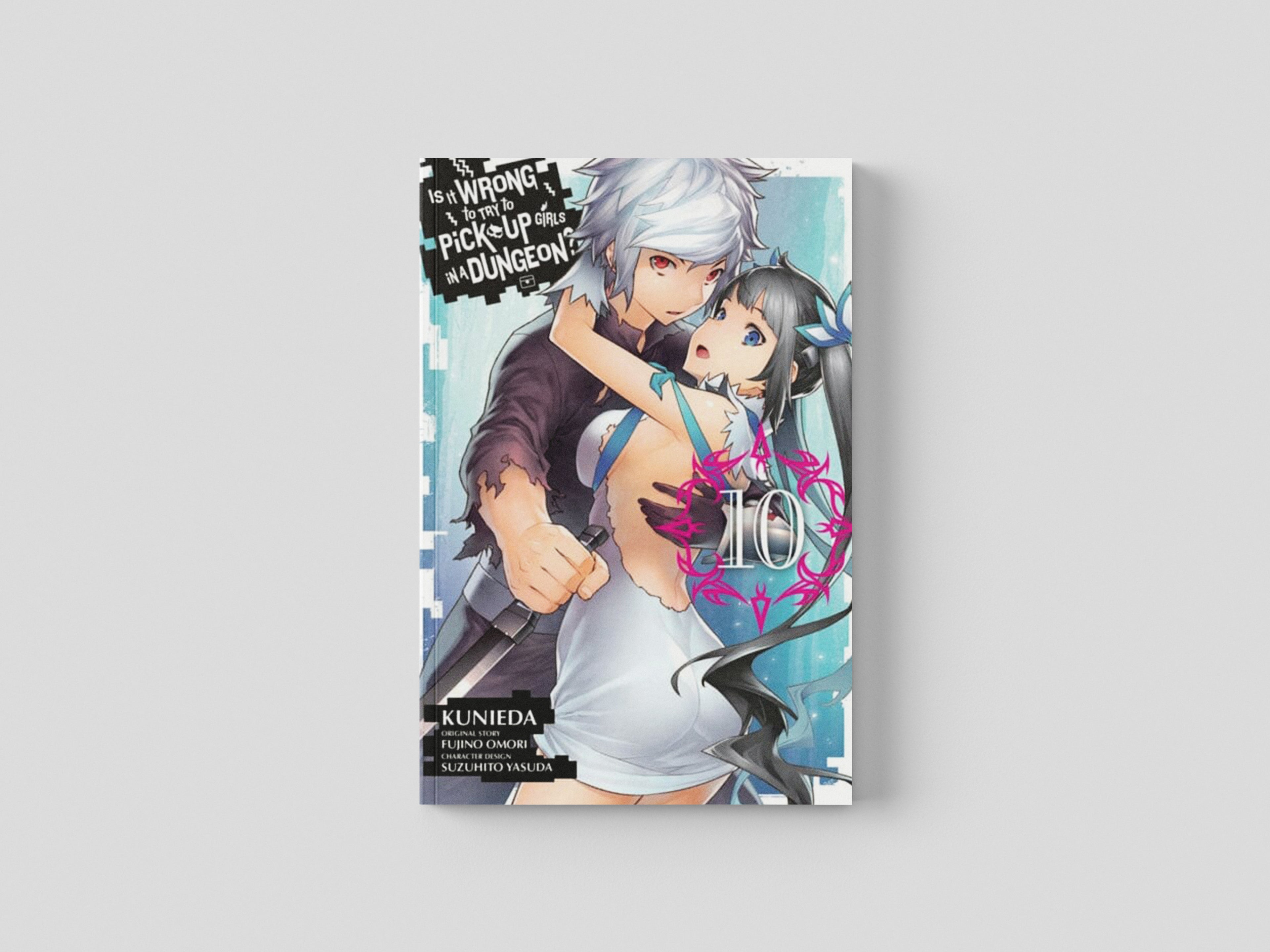 Is It Wrong to Try to Pick Up Girls in a Dungeon?, Vol. 10 (manga) by Fujino Omori; 9781975383589