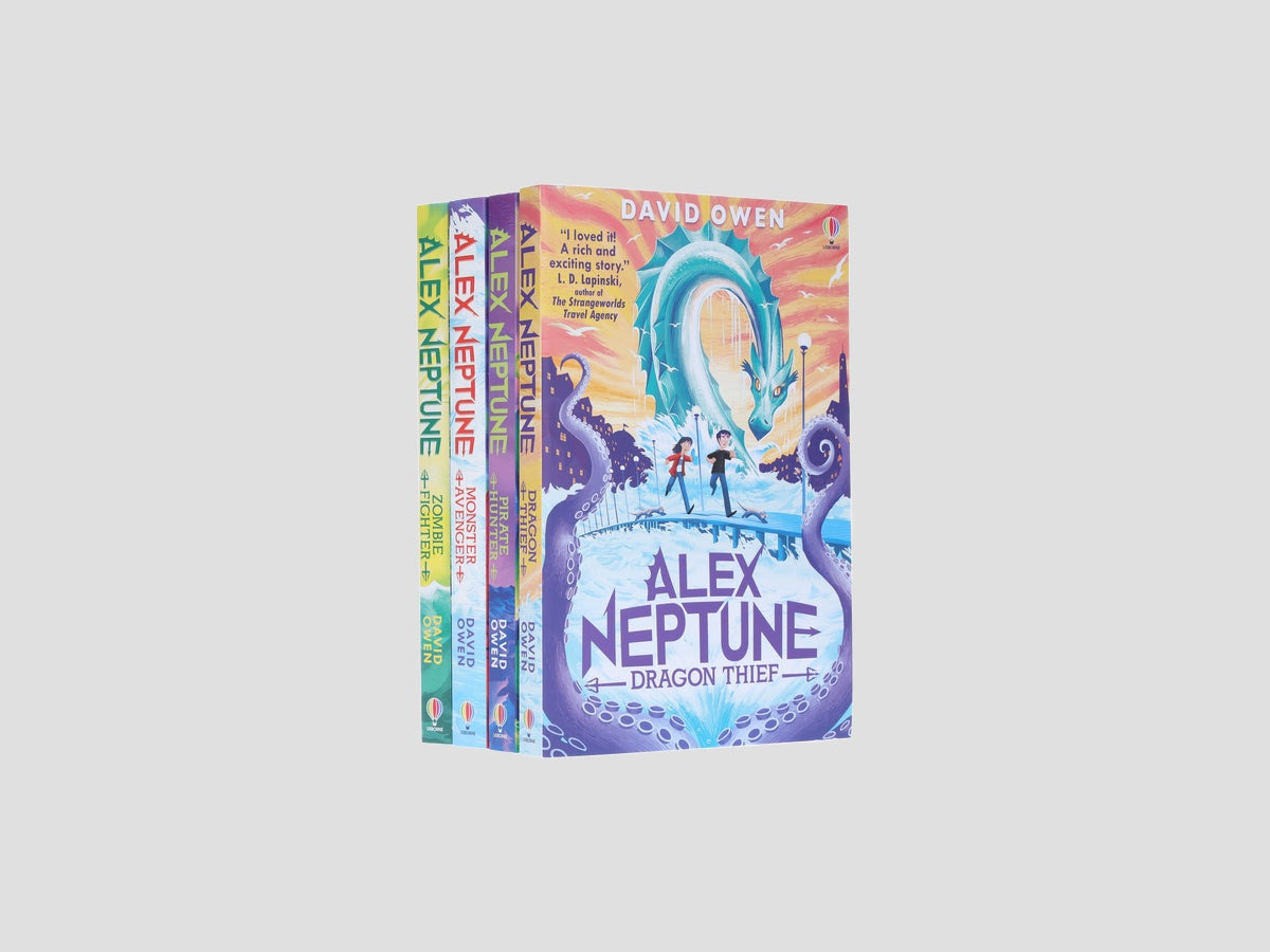 Alex Neptune Series 4 Books Collection Set - Ages 9-12 by Usborne Publishing Ltd; 9781996106099